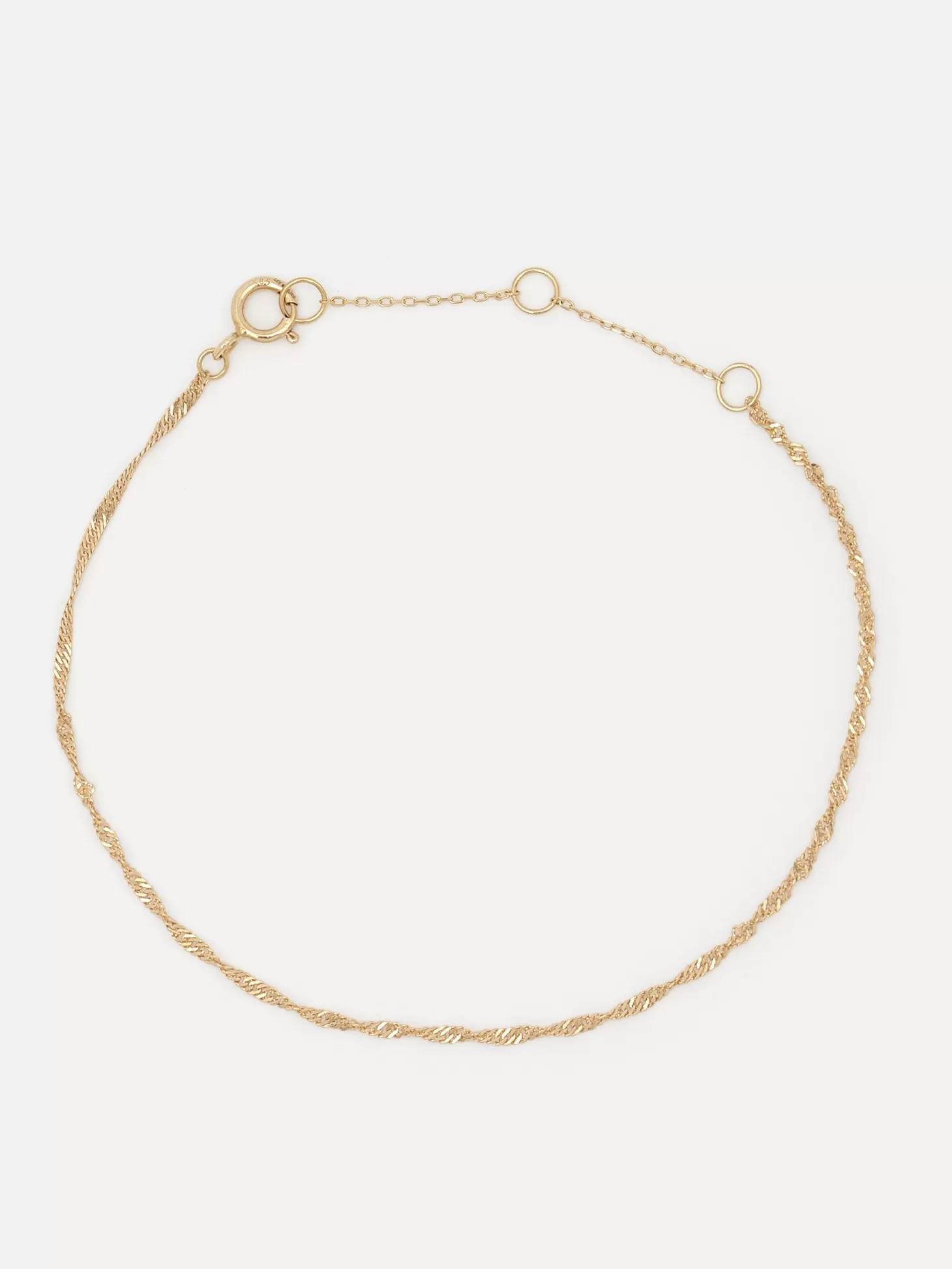 Les Soeurs 14K Armband Hess Twisted Gold Outlet