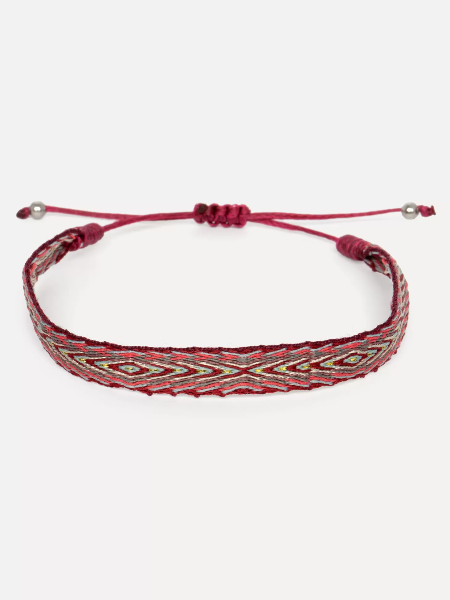 Les Soeurs Armband Frey Burgundy/Pink Discount