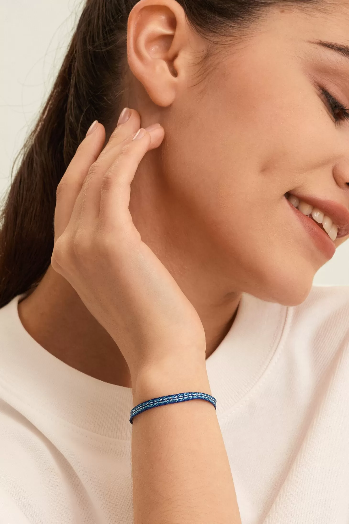 Les Soeurs Armband Frey Navy/Aqua New