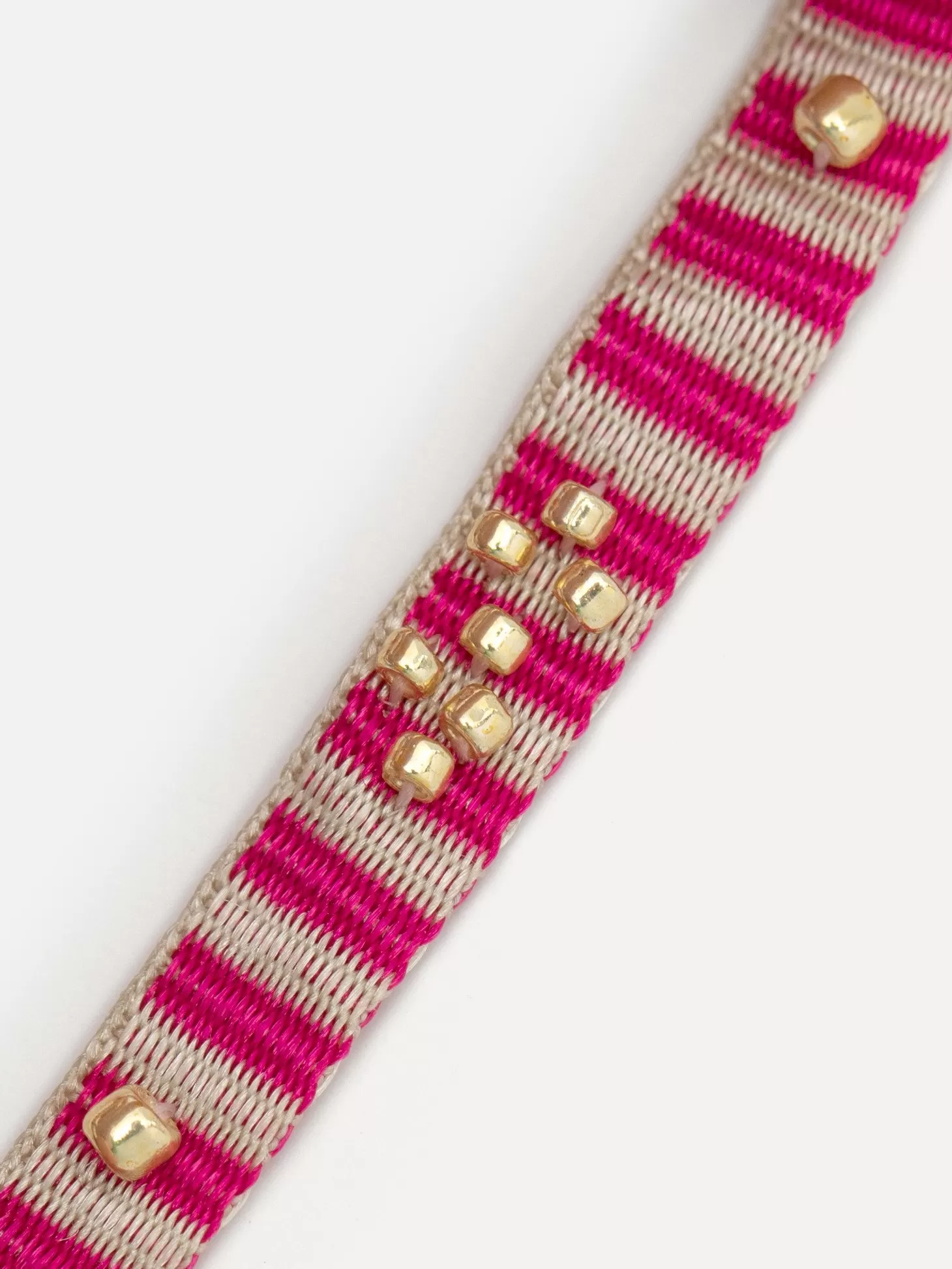 armband_frey_beads_3-1.webp Les Soeurs Armband Frey Beads Pink/Beige Stripe Best