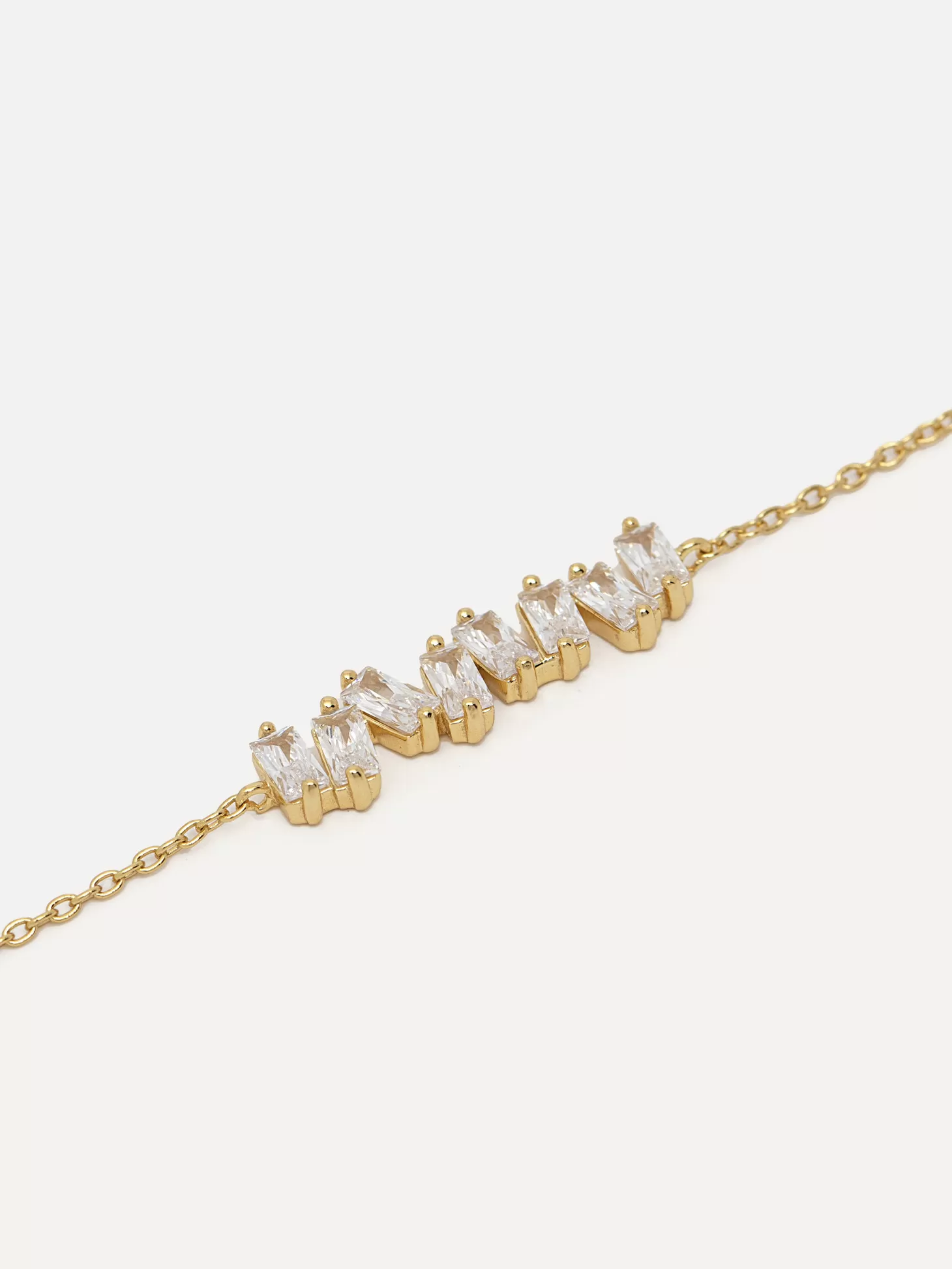 Les Soeurs Armband Harry Baguette Gold Clear Store