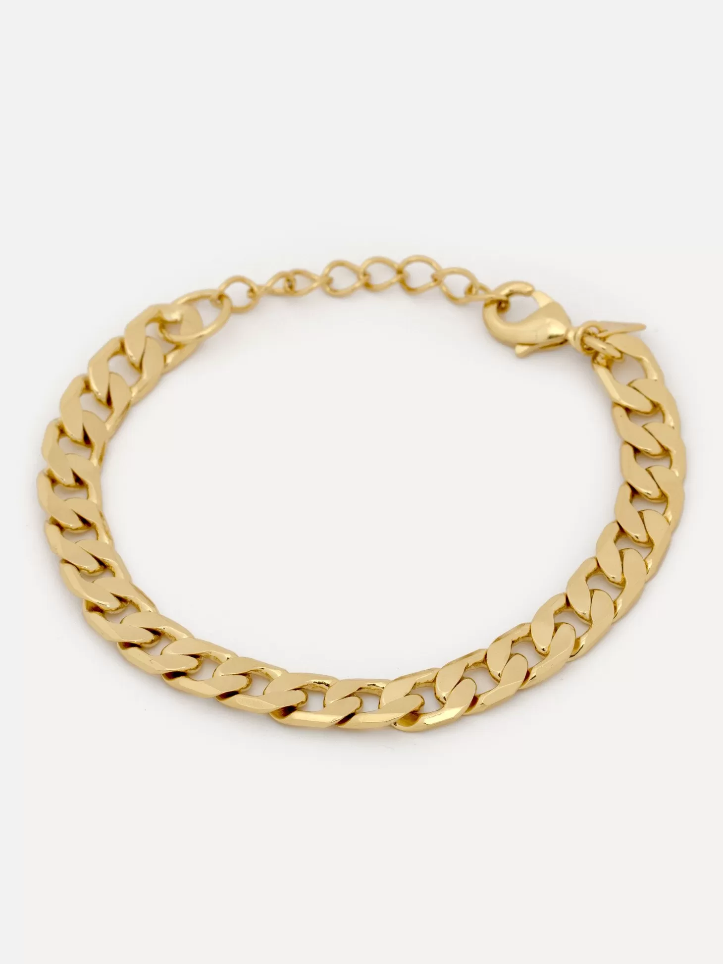 Les Soeurs Armband Mara Flat Curb Chain Gold Cheap