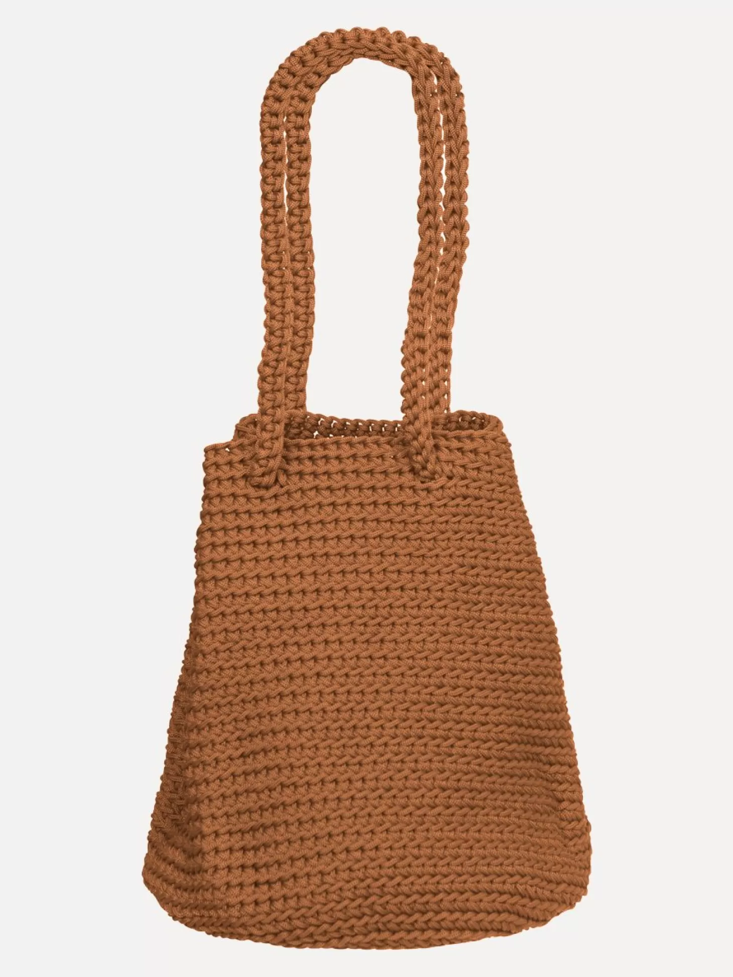 Les Soeurs Crochet Shopper Ellie Toffee Clearance