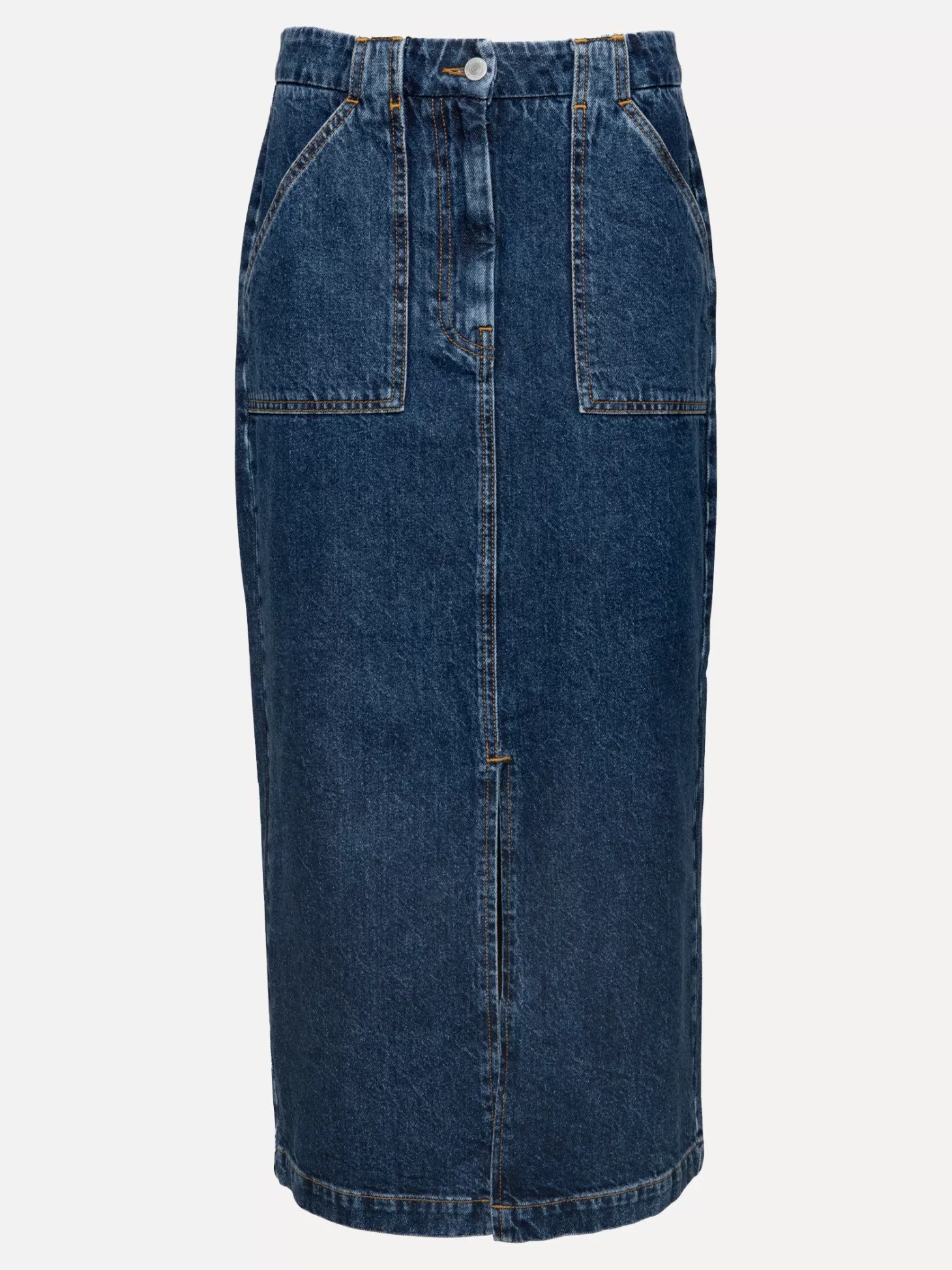 denim_midi_rok_amelie_6.webp Les Soeurs Denim Midi Rok Amelie Dark Blue Denim Clearance