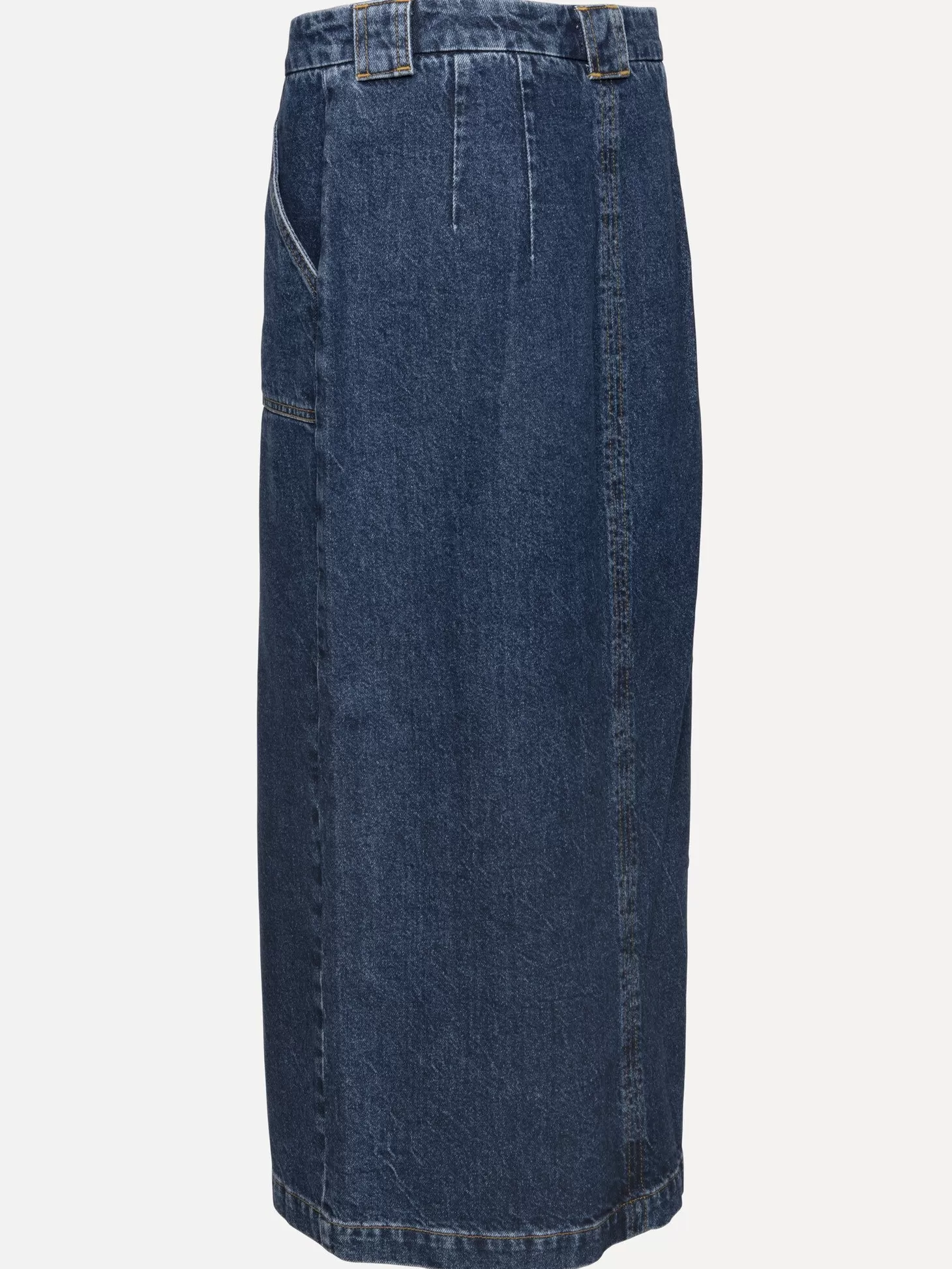 denim_midi_rok_amelie_7.webp Les Soeurs Denim Midi Rok Amelie Dark Blue Denim Clearance