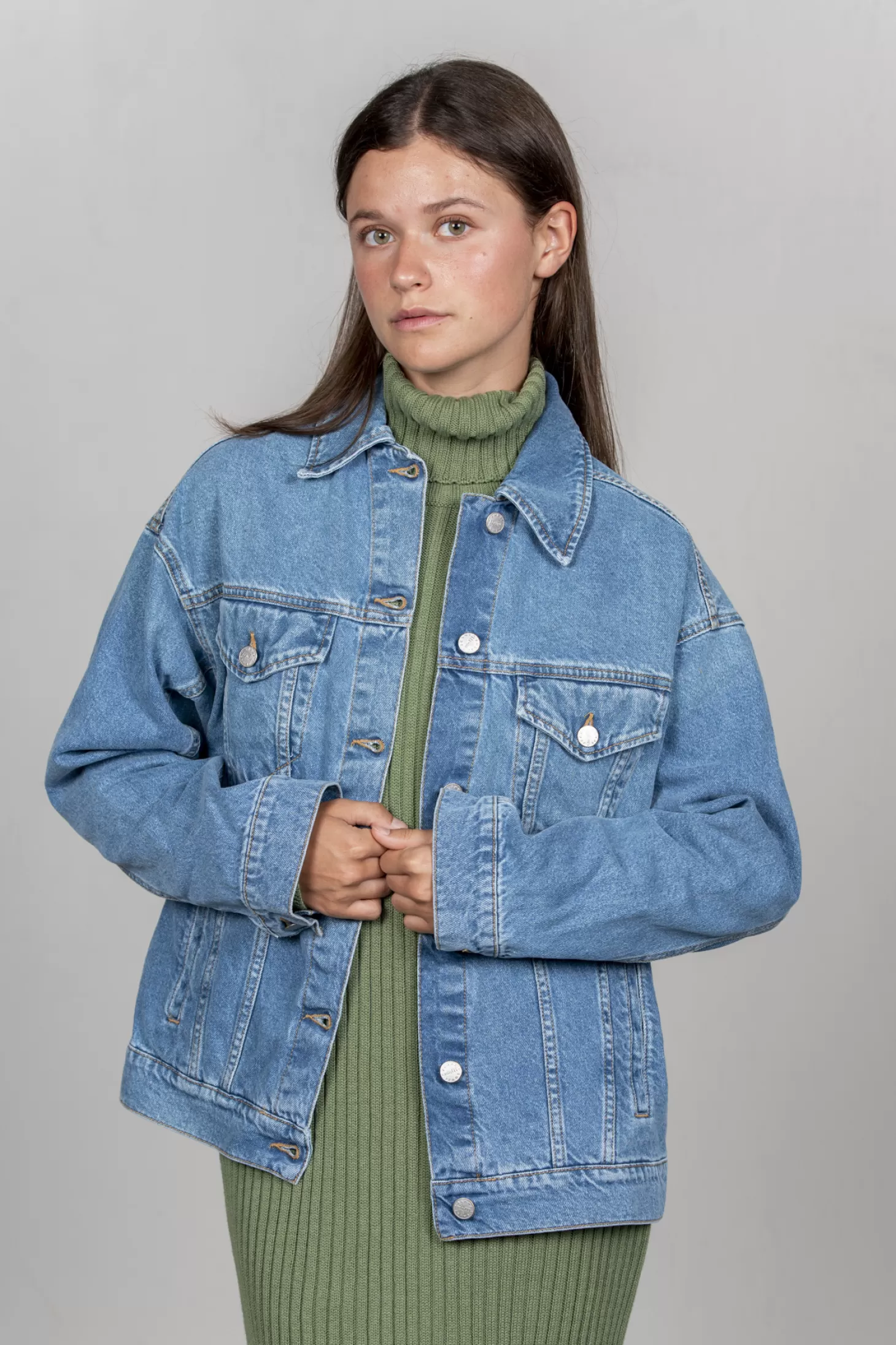 denim_vest_renee_2.webp MBYM Denim Vest Renee Blazing Blue Washed Cheap