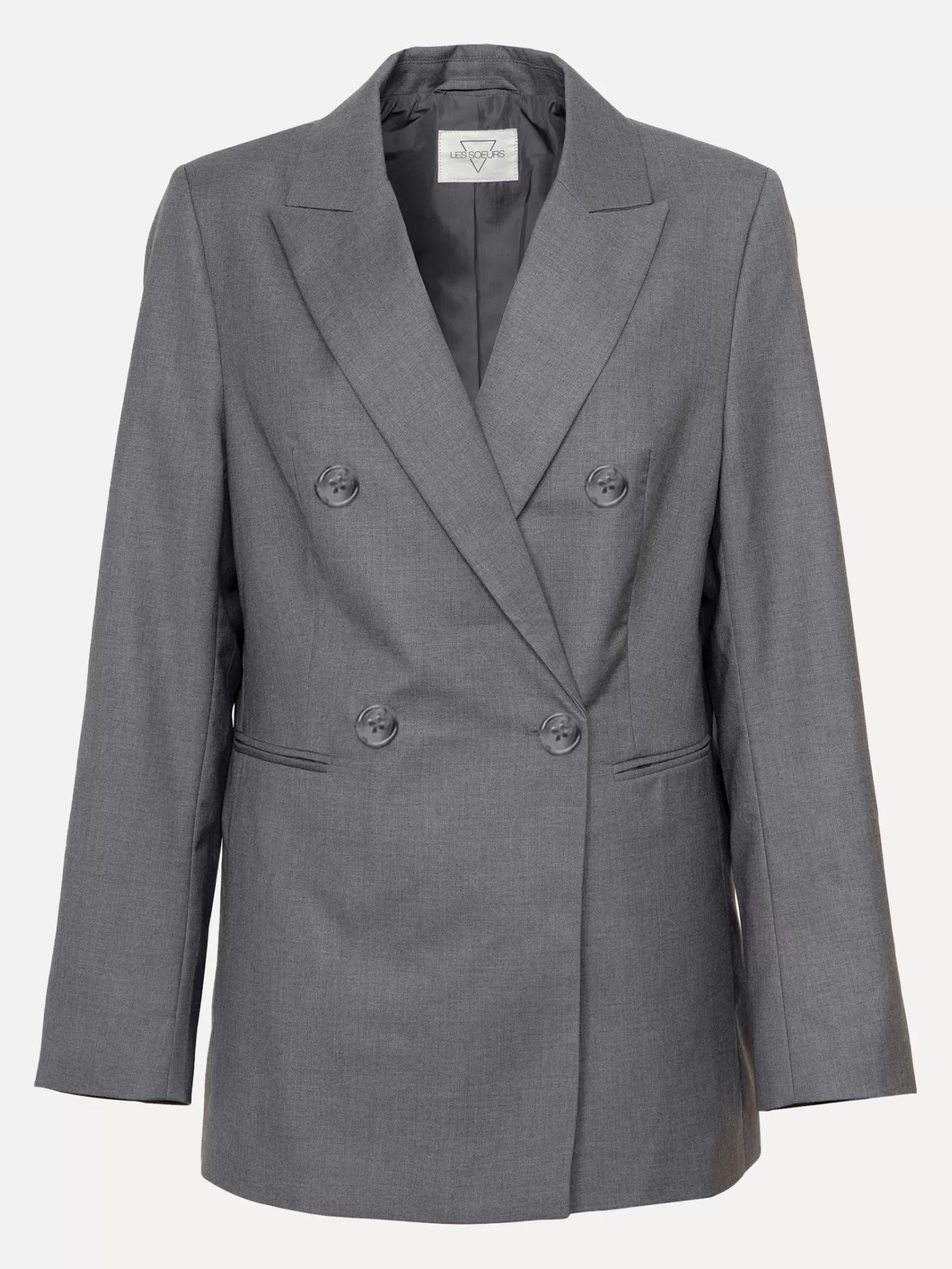 doublebreasted_blazer_ariana_5.webp Les Soeurs Double-Breasted Blazer Ariana Grey Discount