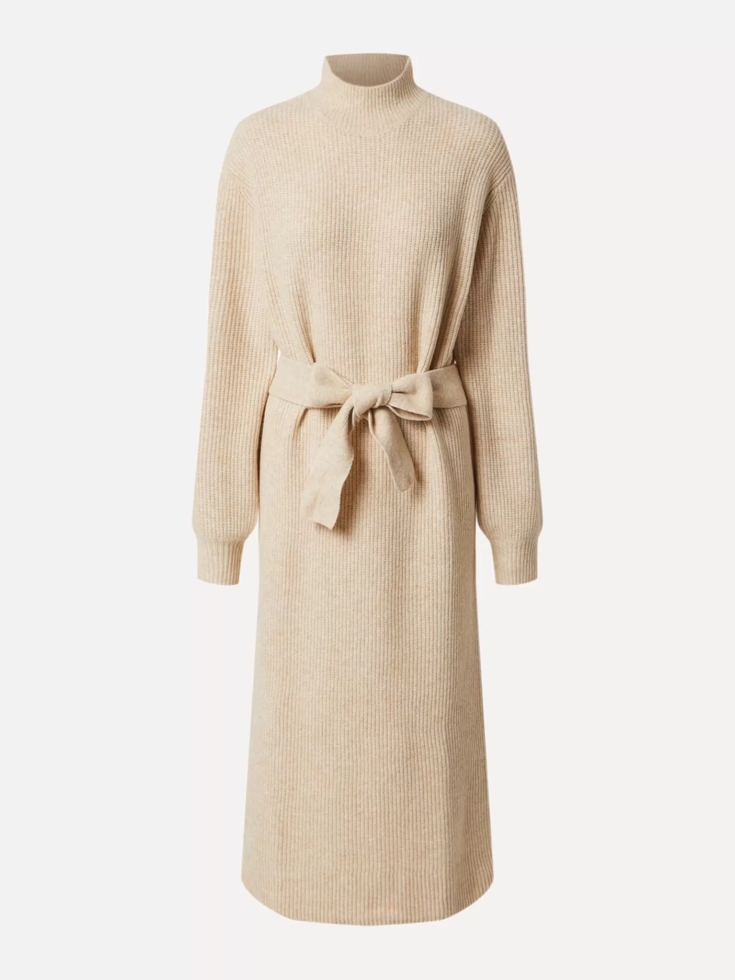 Edited Gebreide Jurk Silvie Beige Melange Cheap
