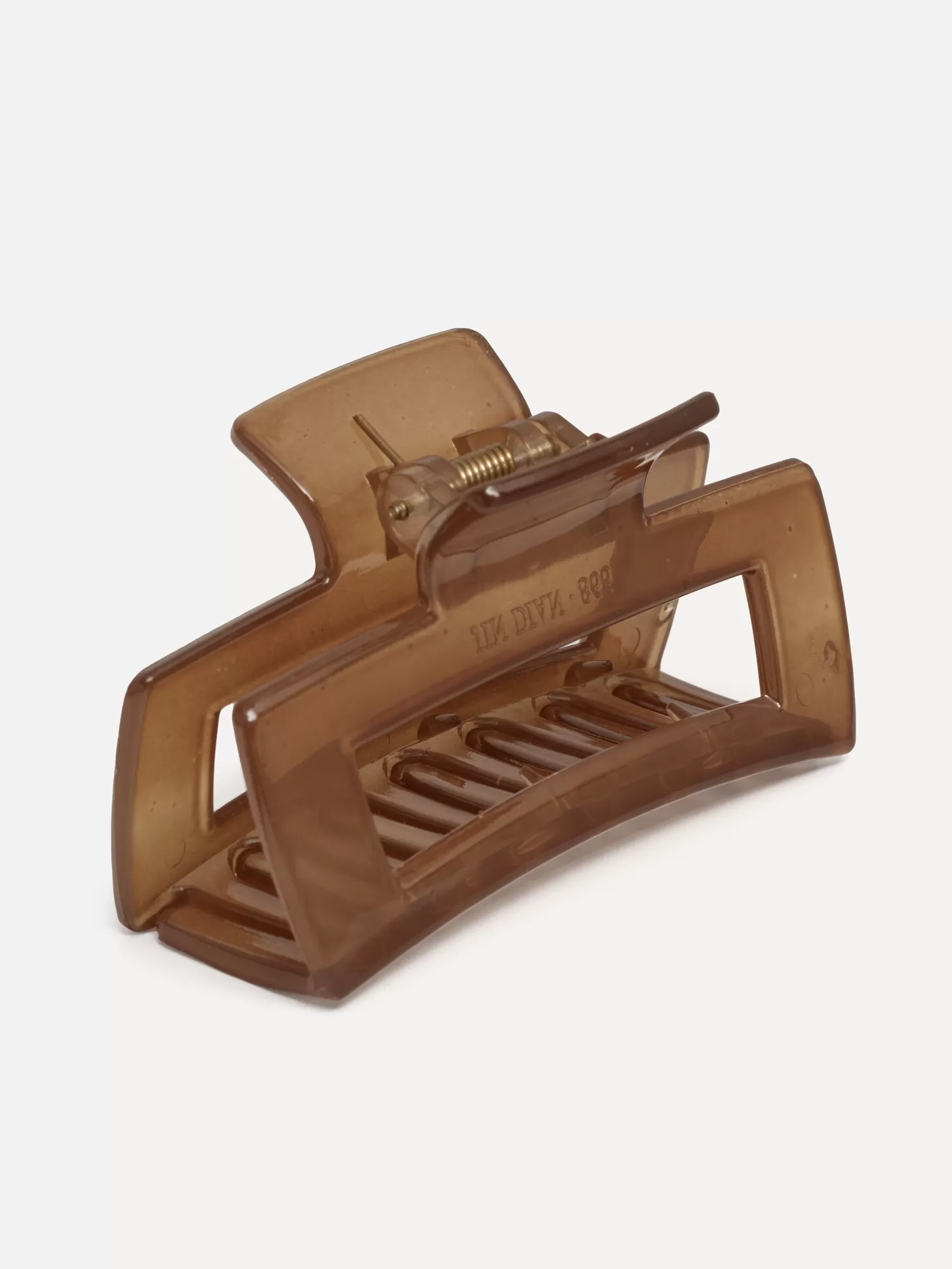 Les Soeurs Hair Clip Rectangle Brown Store