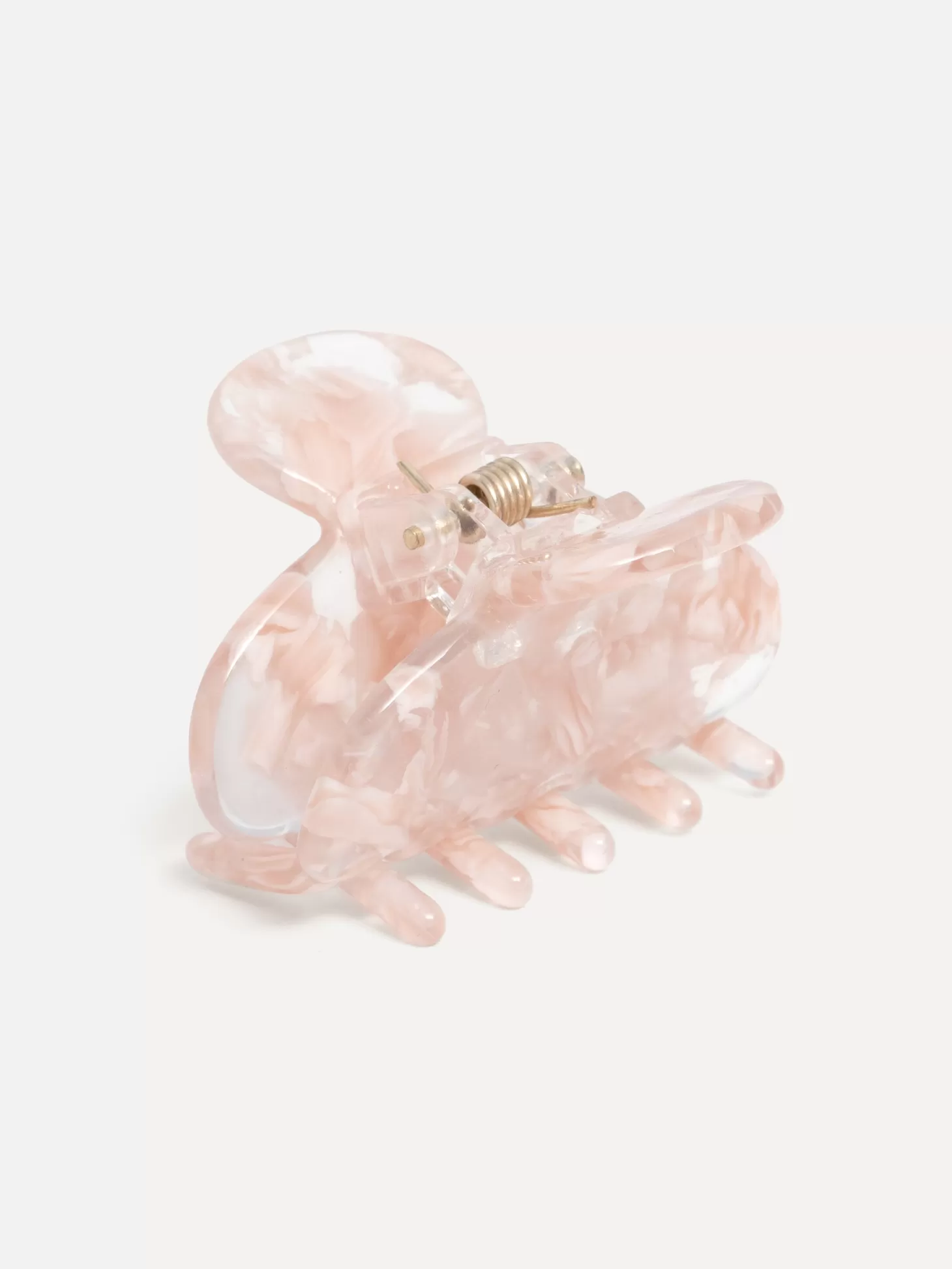 Les Soeurs Hair Clip Round Light Pink Fashion