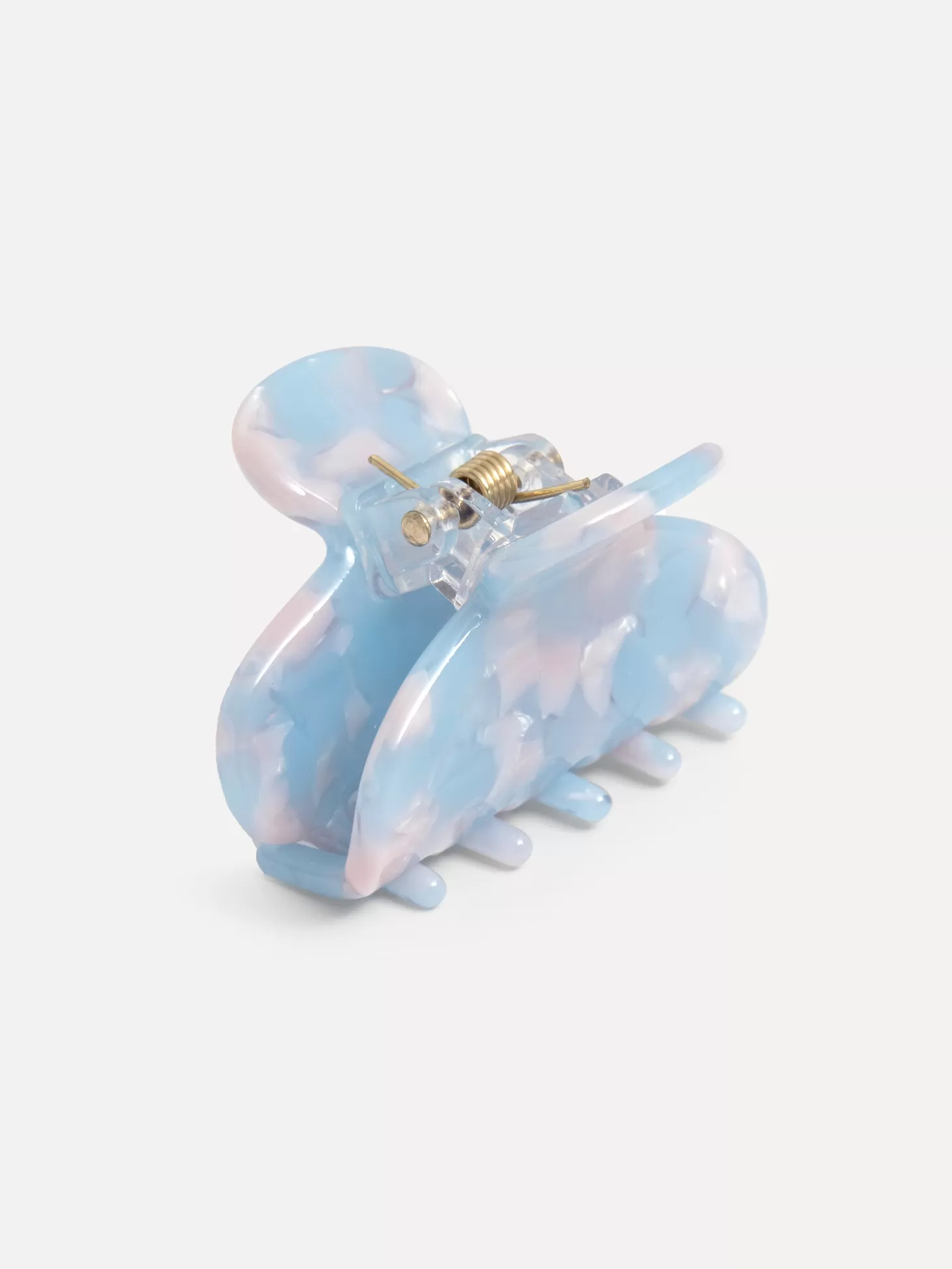 Les Soeurs Hair Clip Round Light Blue Outlet