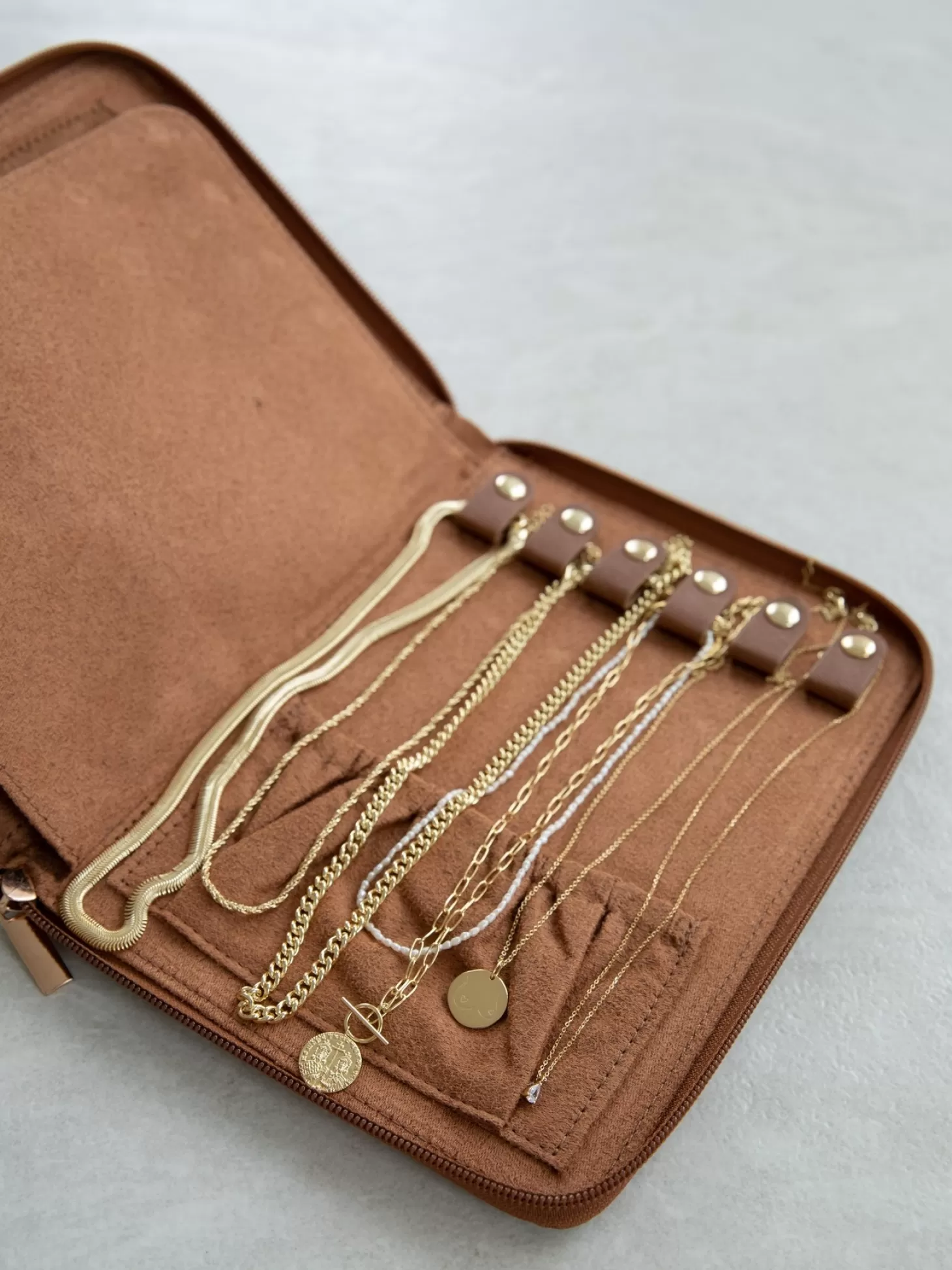 Les Soeurs Juwelen Case Mae Toffee Clearance