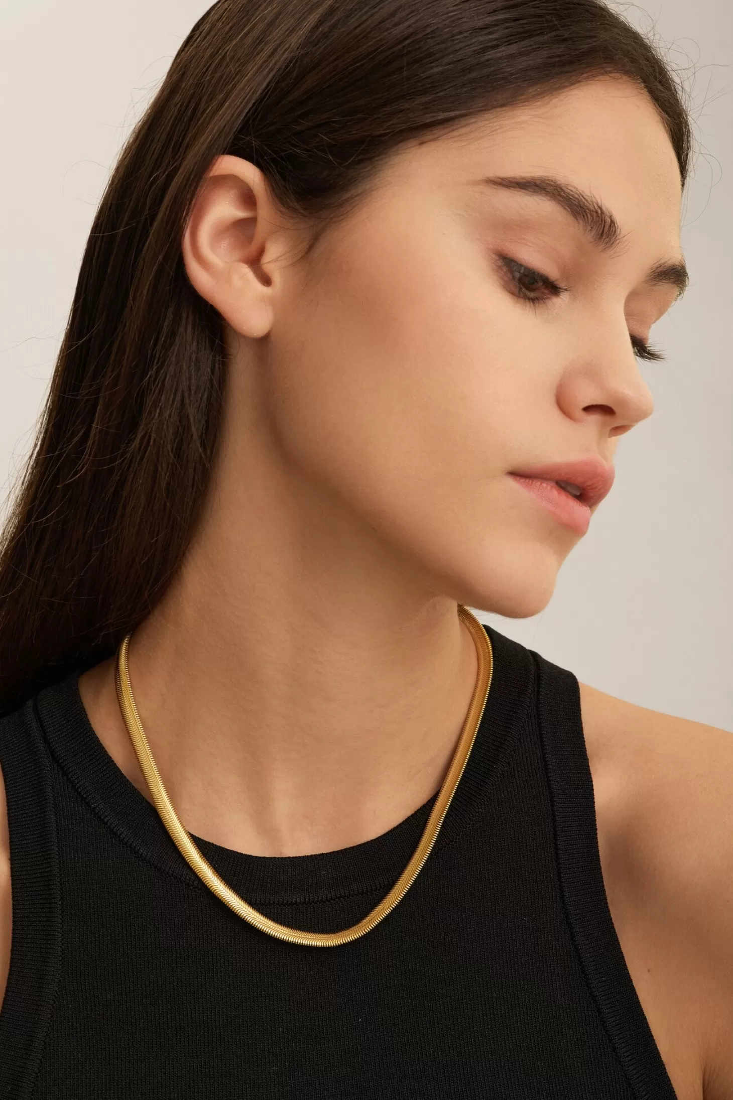 Les Soeurs Ketting Rana Herringbone Gold Best