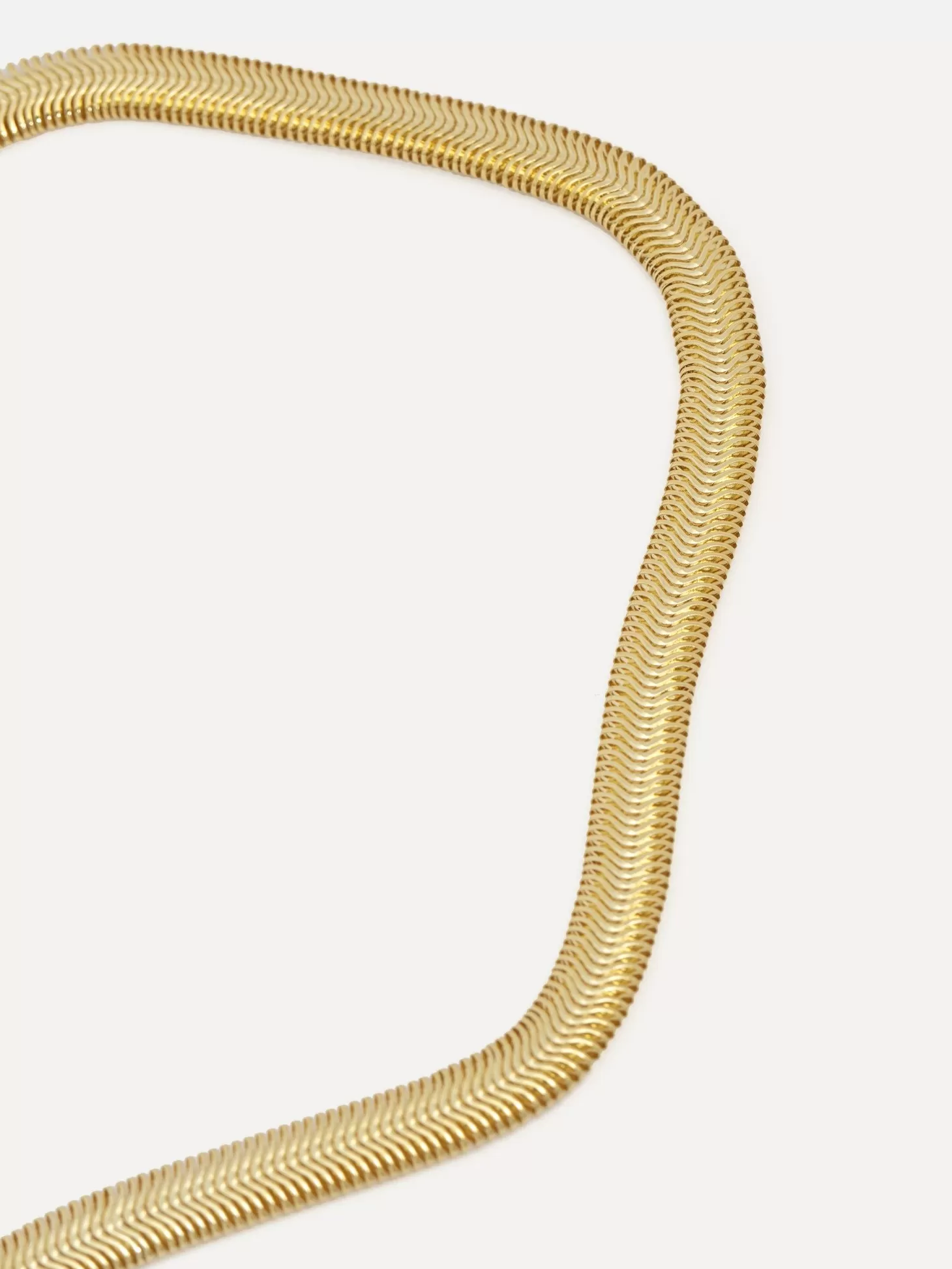 ketting_rana_herringbone_4.webp Les Soeurs Ketting Rana Herringbone Gold Best