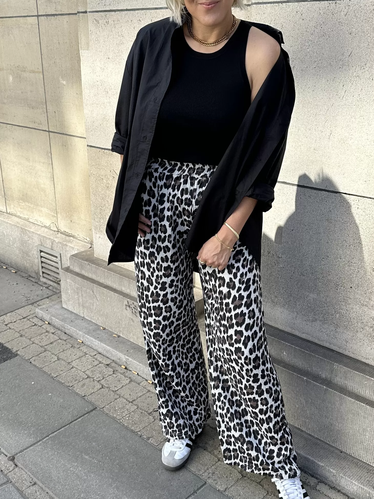 Le Marais Leopard Broek Blake Light Leopard Discount