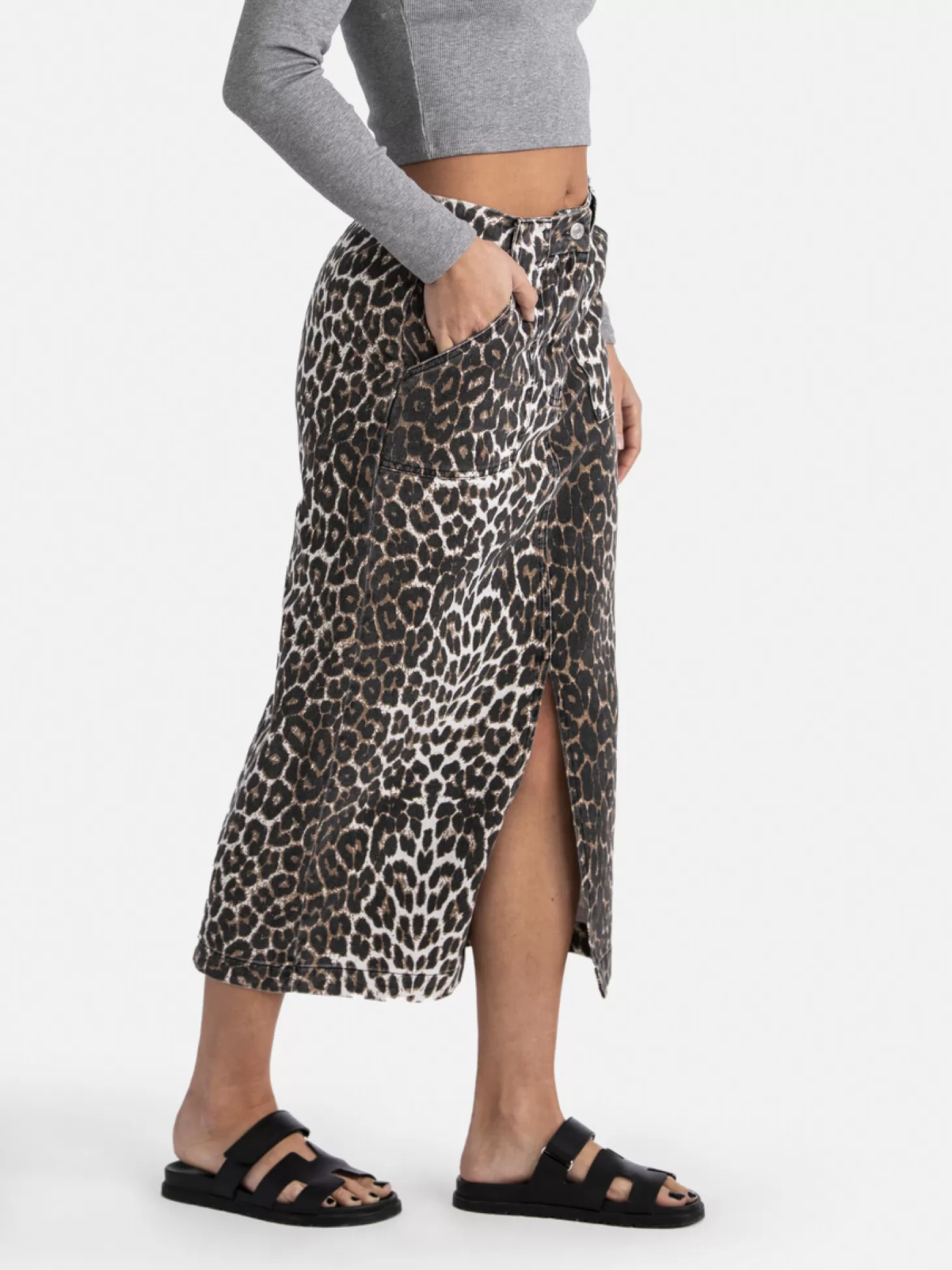 midi_rok_amelie_2.webp Les Soeurs Midi Rok Amelie Leopard Fashion