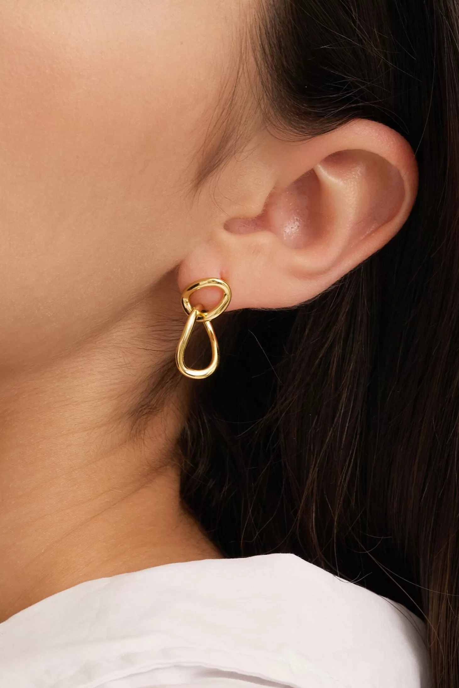 oorbel_cara_double_loop_2.webp Les Soeurs Oorbel Cara Double Loop Gold Discount