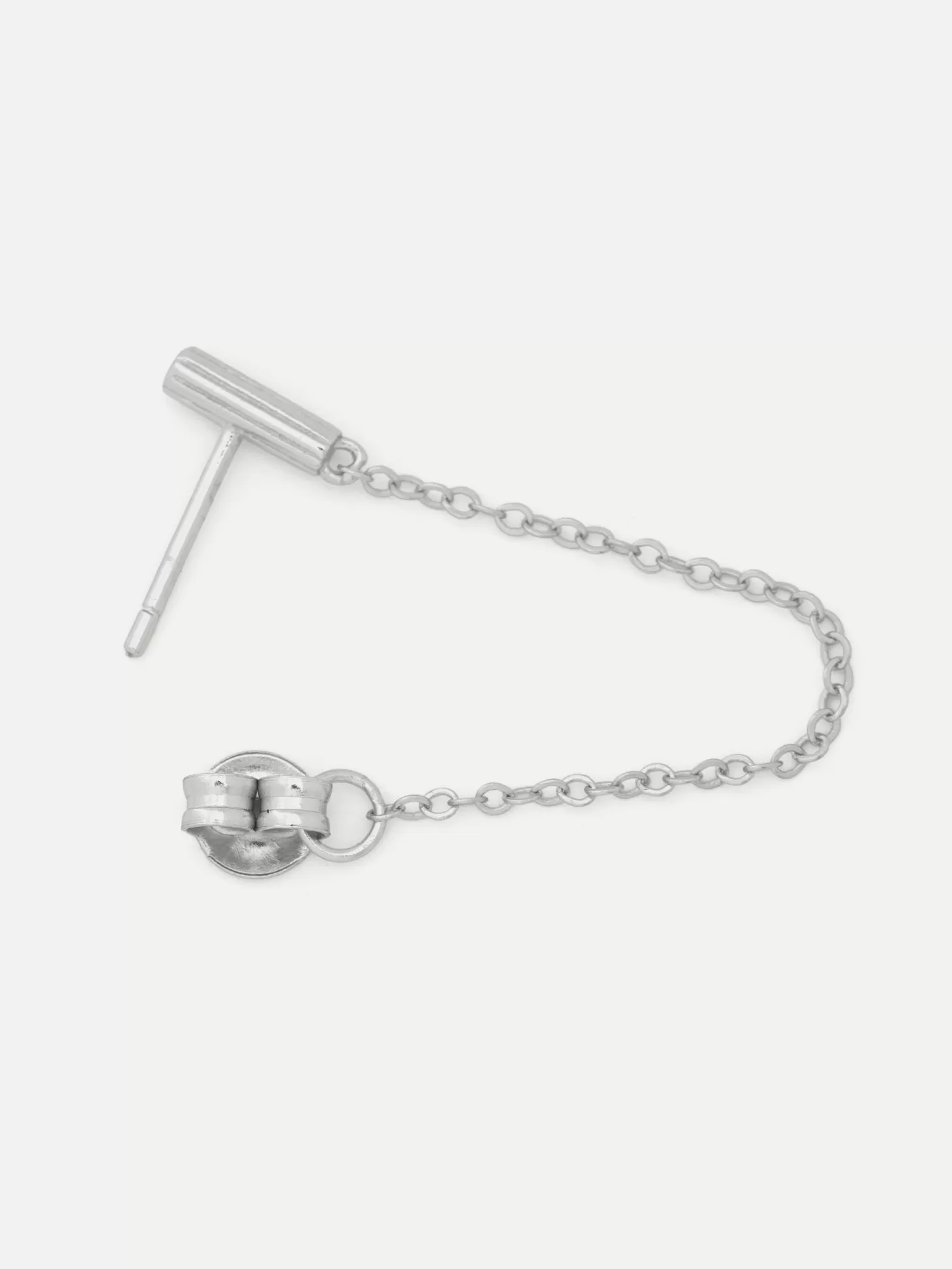 Les Soeurs Oorbel Cora Barre Chain Silver Clearance