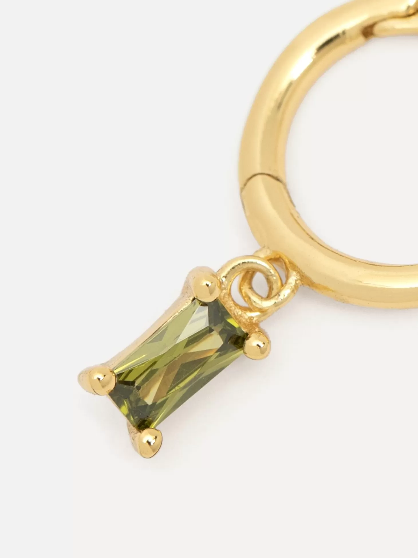 Les Soeurs Oorbel Jeanne Hanging Baguette Fashion