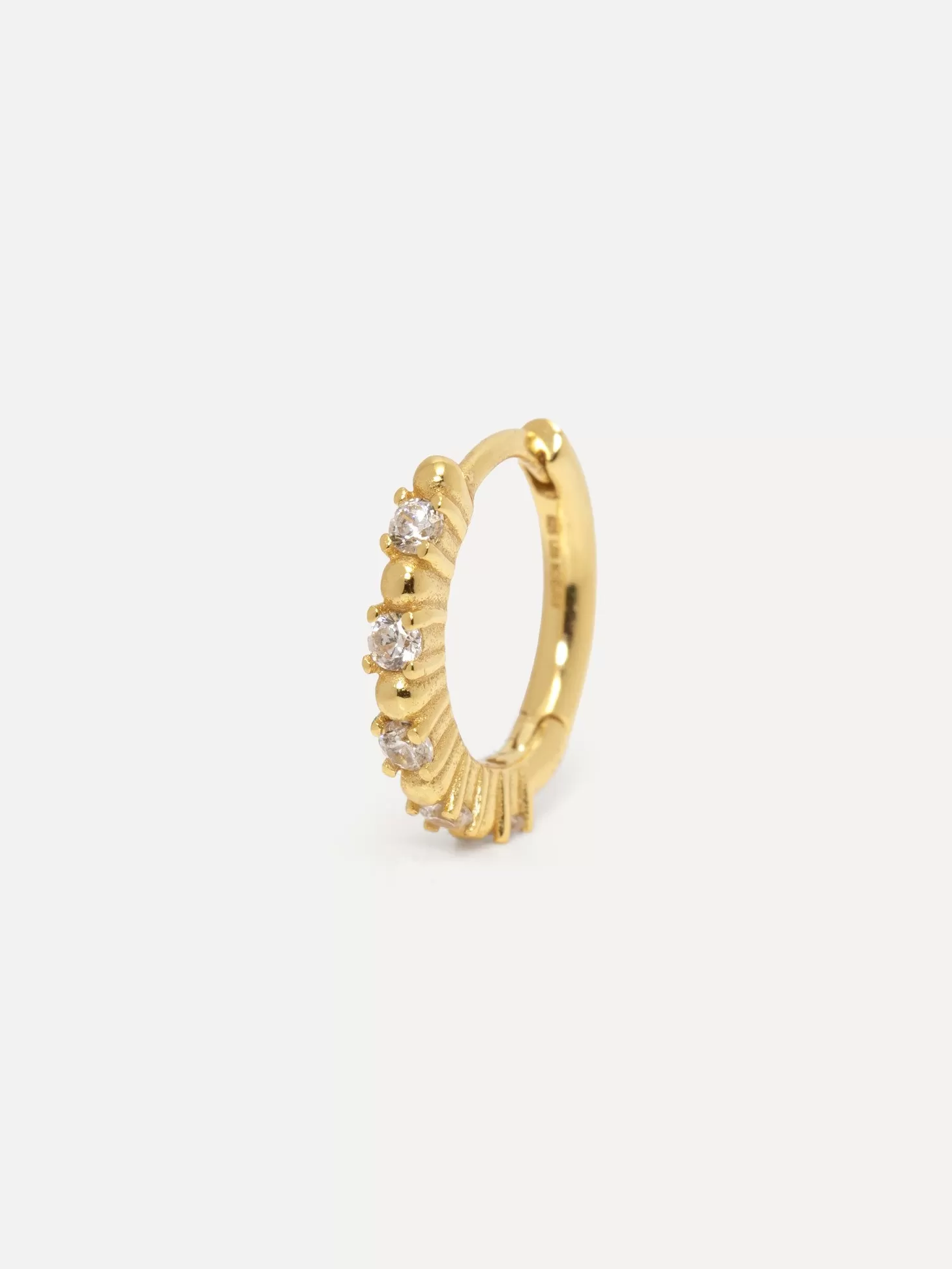 Les Soeurs Oorbel Jeanne Sunbeam Strass Gold Best