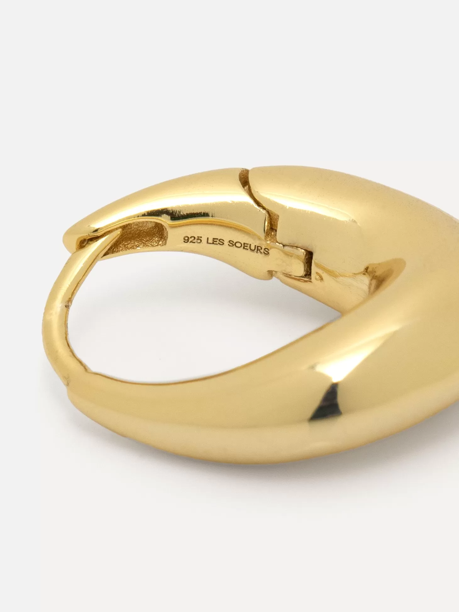 Les Soeurs Oorbel Joanne Flowy Gold Clearance