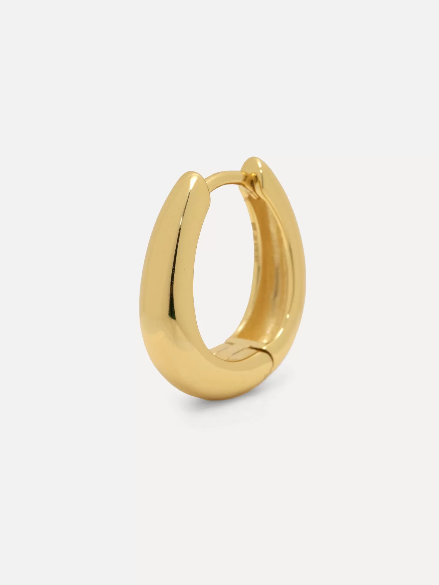 Les Soeurs Oorbel Joanne Oval Gold Discount