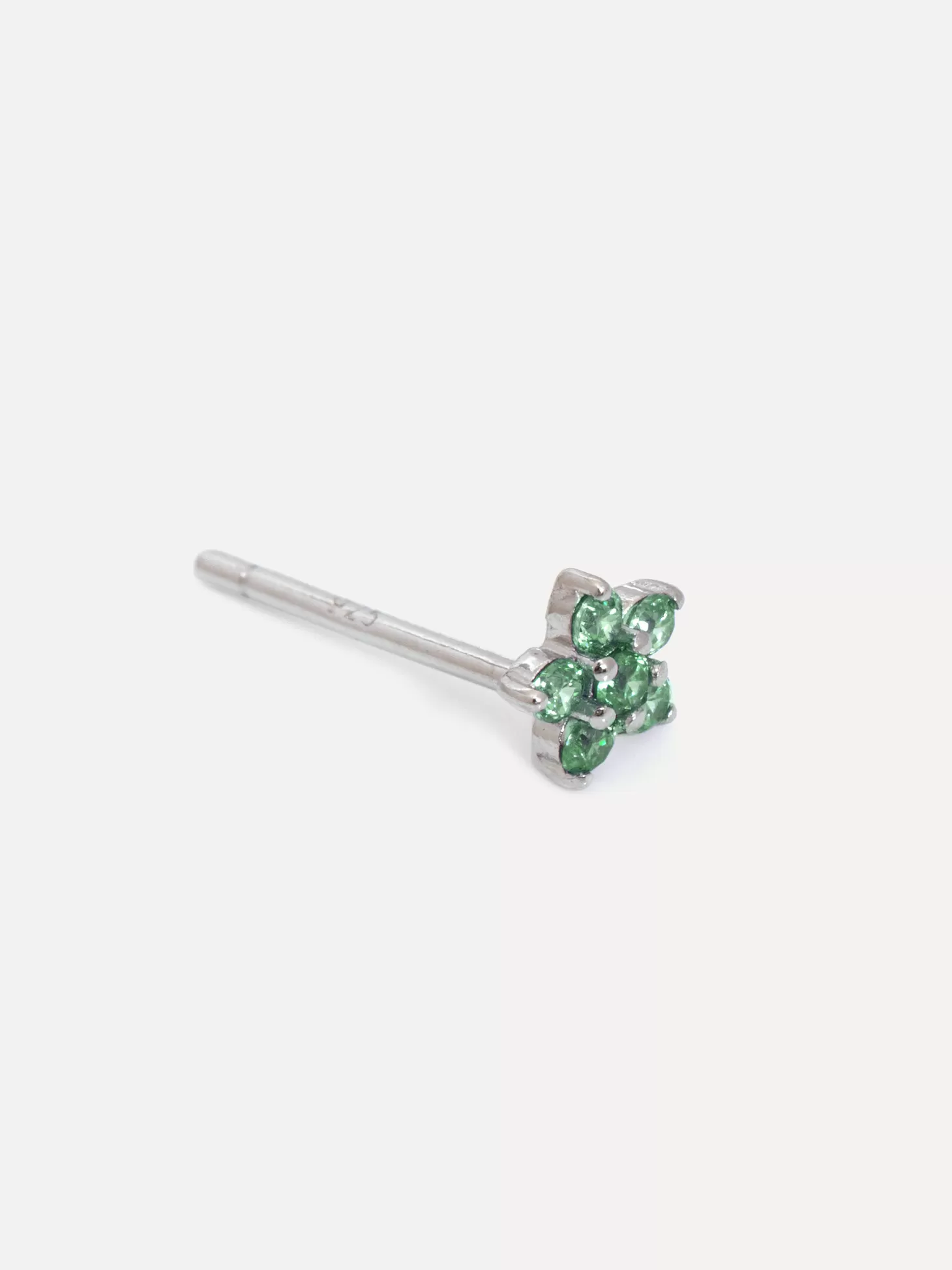 oorbel_jolie_flower_strass_2-1.webp Les Soeurs Oorbel Jolie Flower Strass Green Silver Outlet