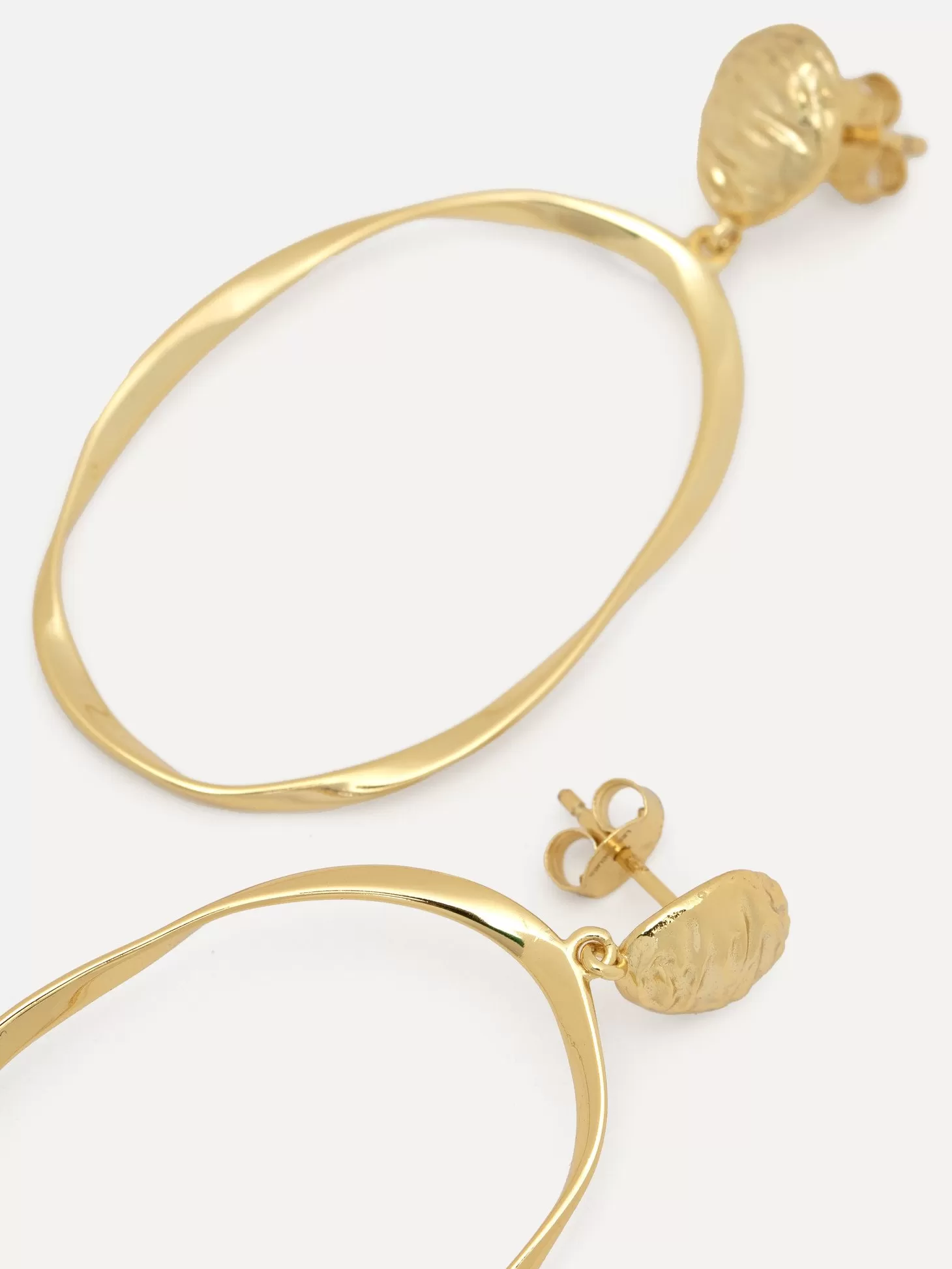 Les Soeurs Oorbellen Set Corine Flowy Gold Discount