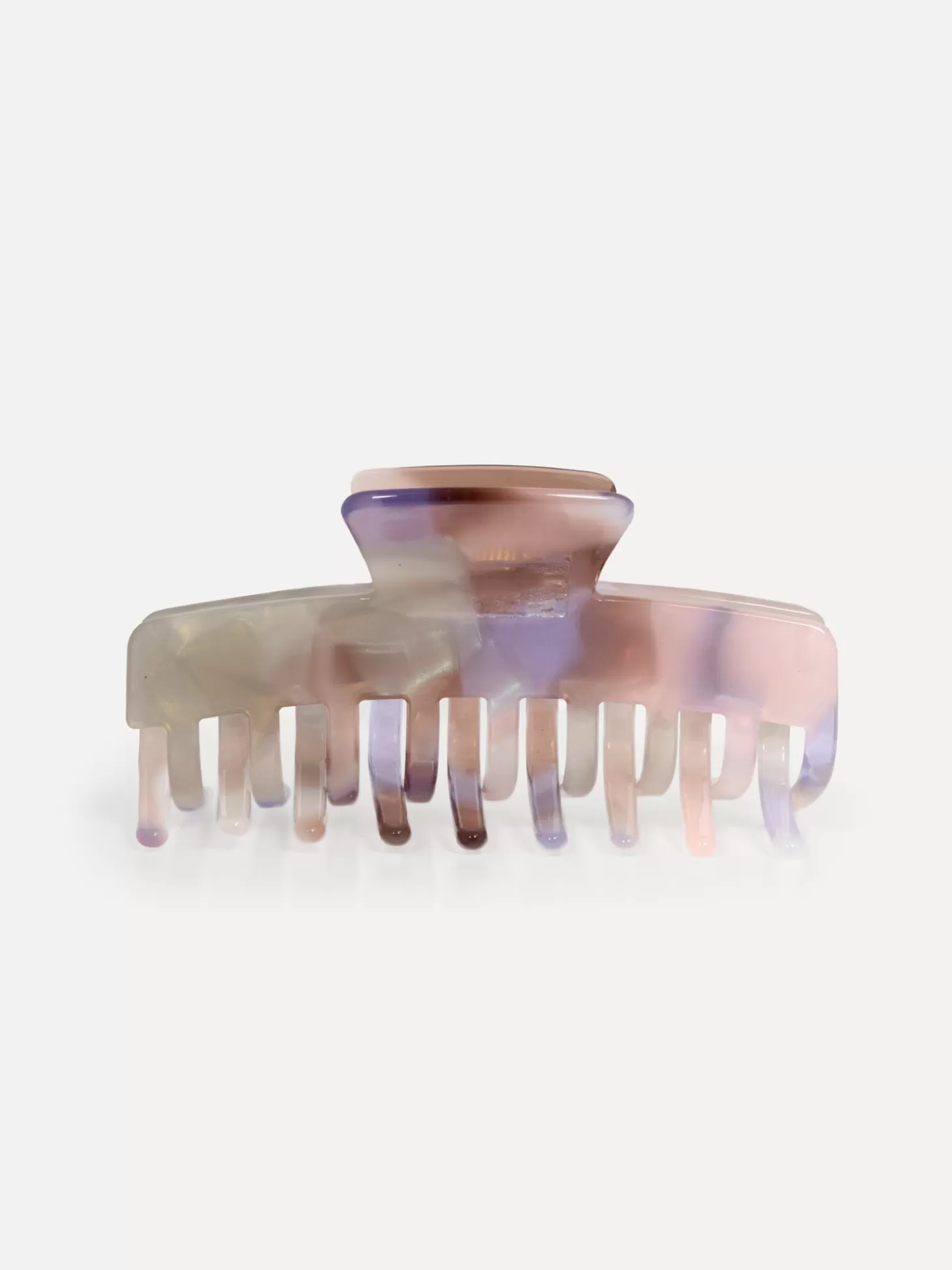 Les Soeurs Resin Haarspeld Rond Purple/Pink Store