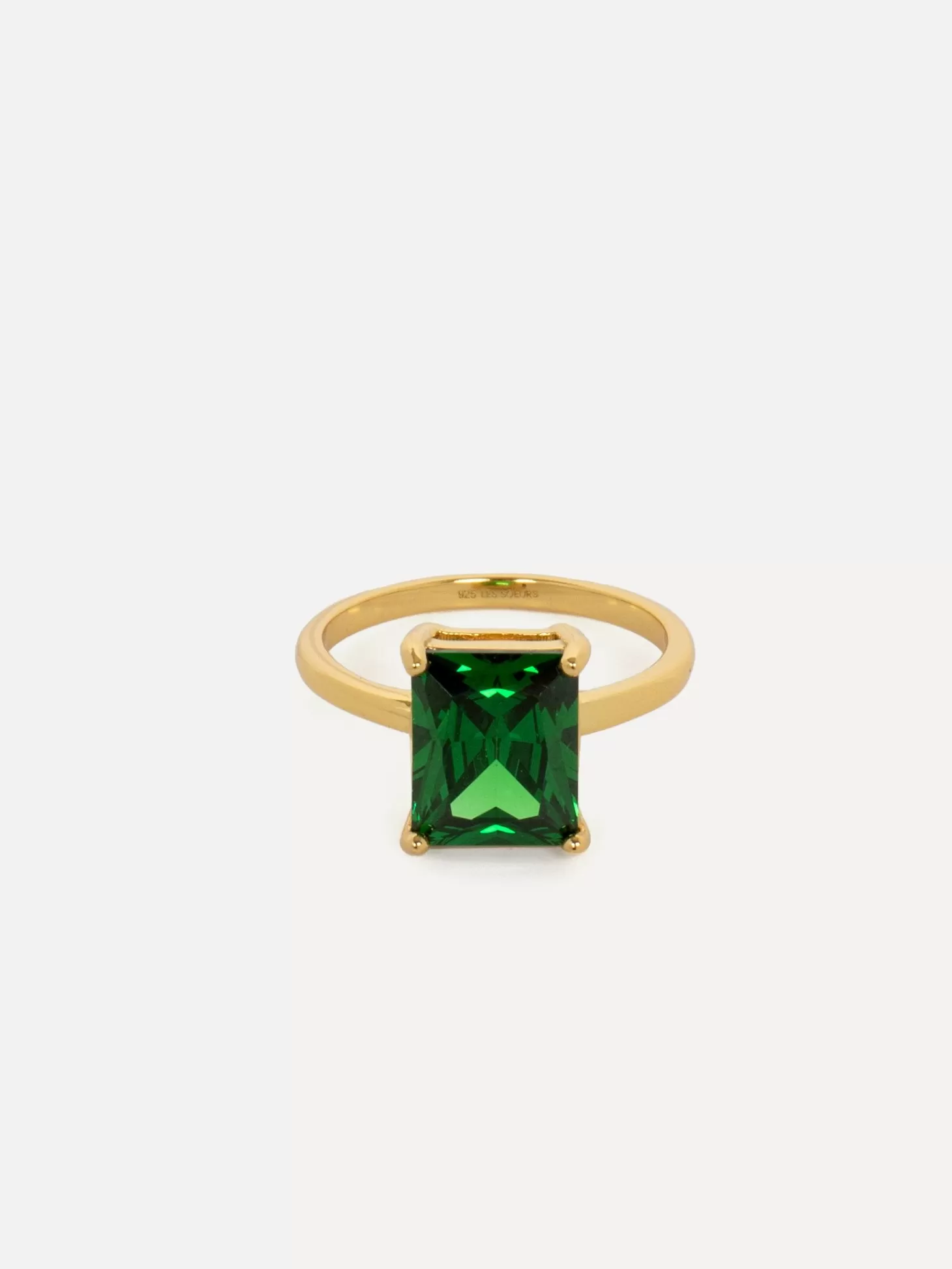 Les Soeurs Ring Gioia Emerald Gold Best