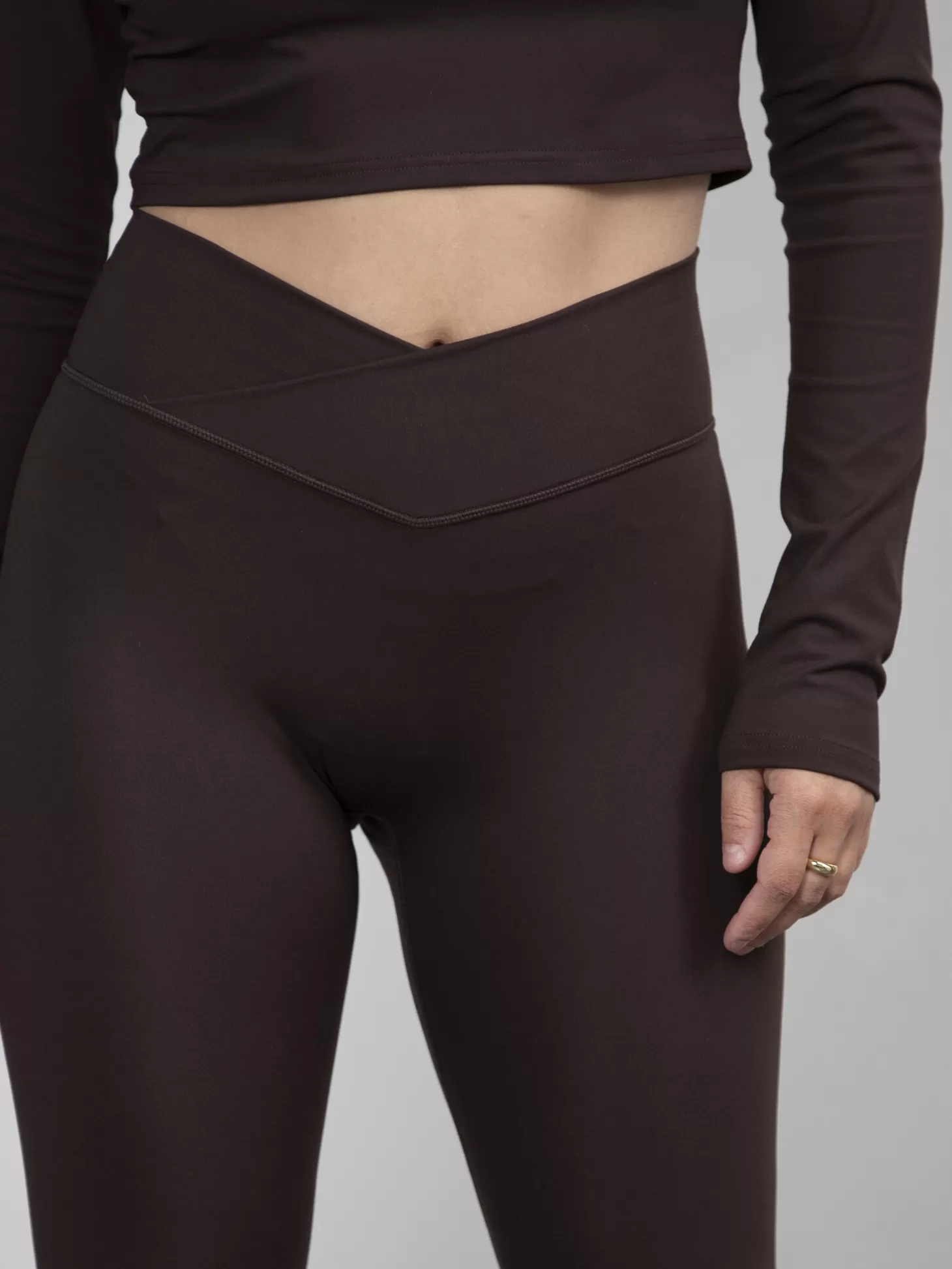 Les Soeurs Sportlegging Aniek Brown New