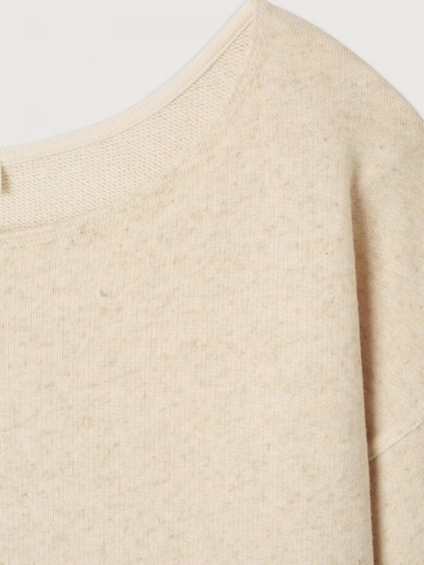 American Vintage Sweat Itonay Ecru Chine Fashion