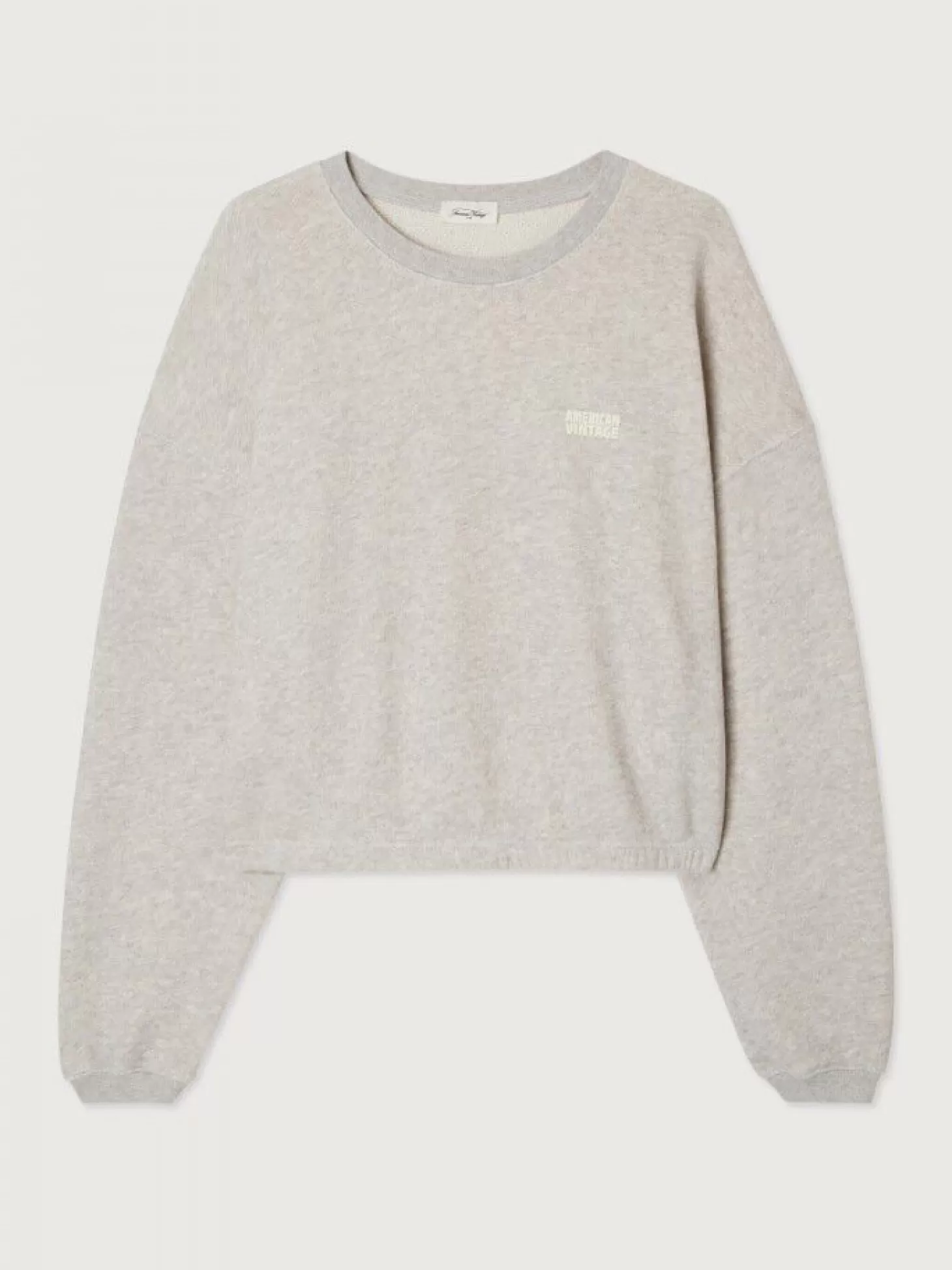 American Vintage Sweater Kodytown Polaire Chine Shop