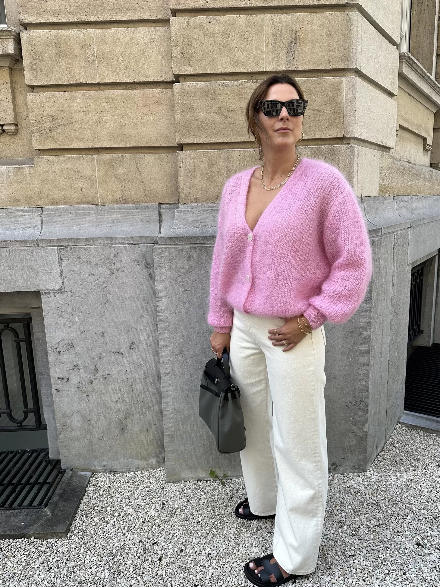Les Soeurs Wrap Jeans Erica Ecru Store