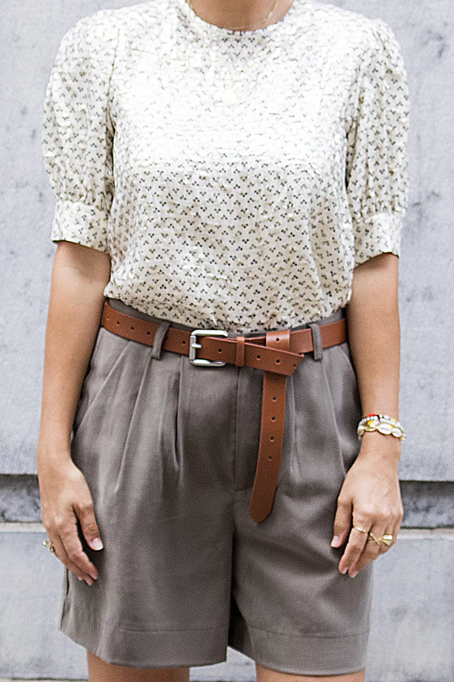Les Soeurs Alex Leather Belt Hot