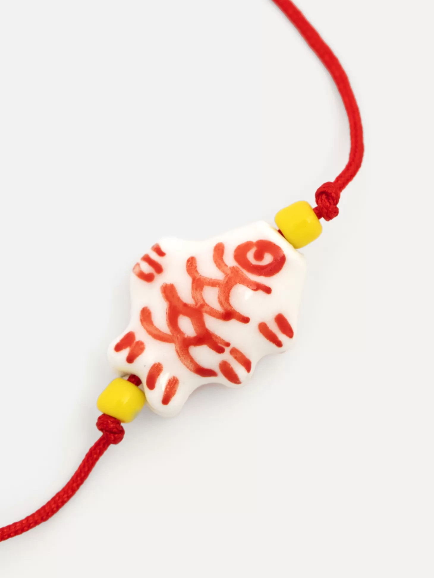 Les Soeurs Armband Fie Fish Red Clearance