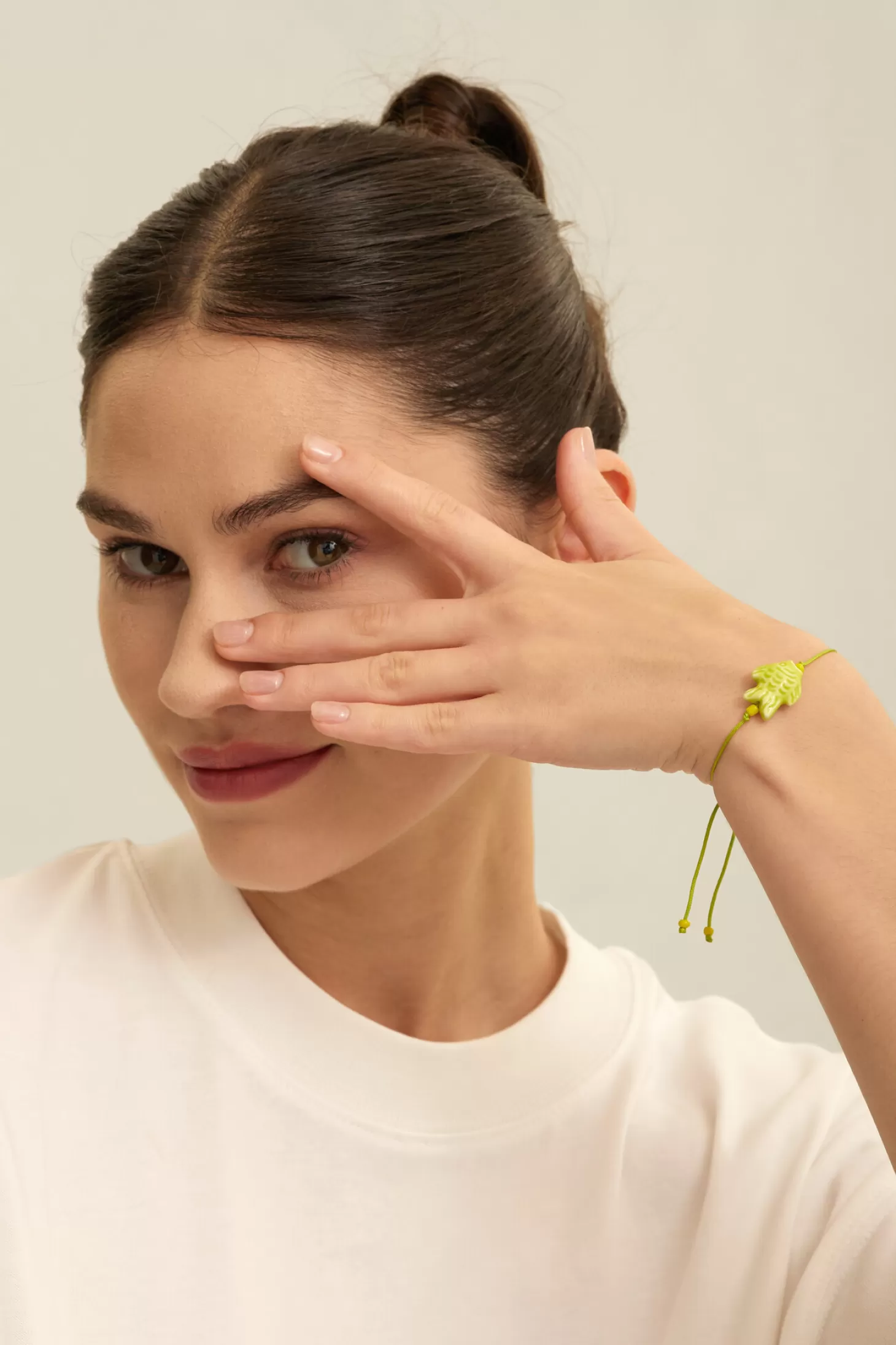 Les Soeurs Armband Frenna Fish Kiwi Cheap