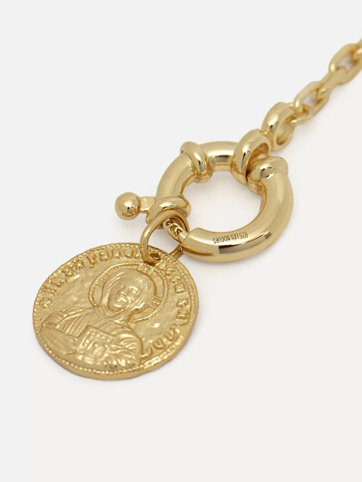 Les Soeurs Armband Helen Coin Gold Cheap