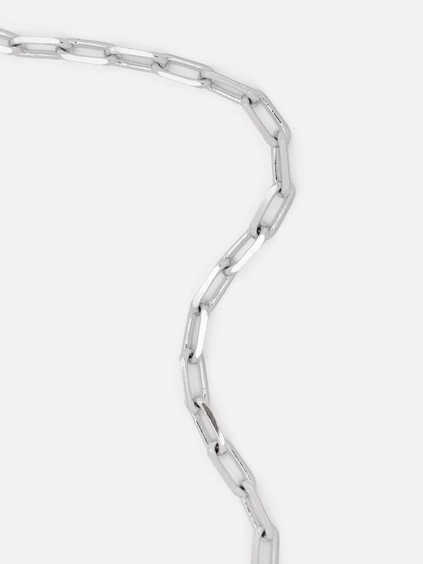 Les Soeurs Armband Hugo Big Chain Silver Discount