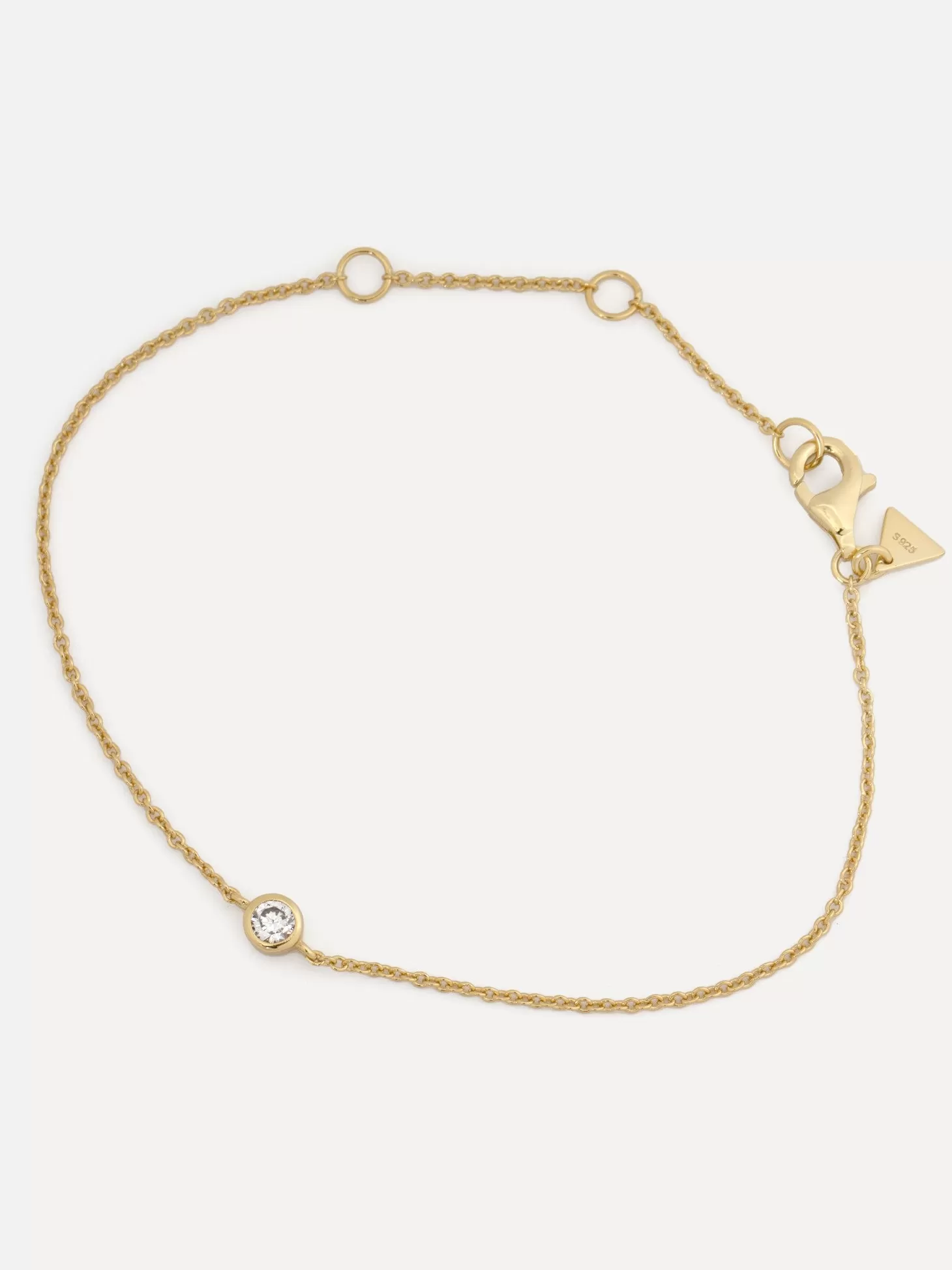 Les Soeurs Armband Hugo Strass Gold Cheap
