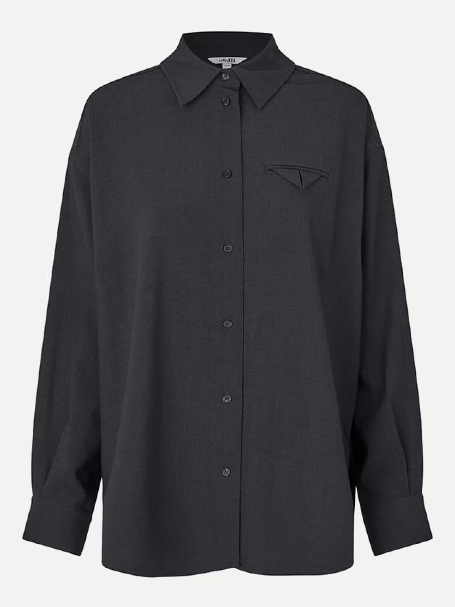 MBYM Blouse Fortuata Willah Charcoal Melange Shop