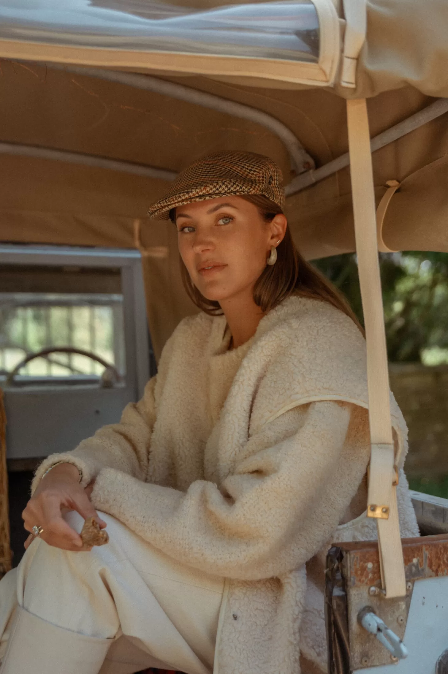 Les Soeurs Boucle Gebreide Trui Ada Sand Cheap