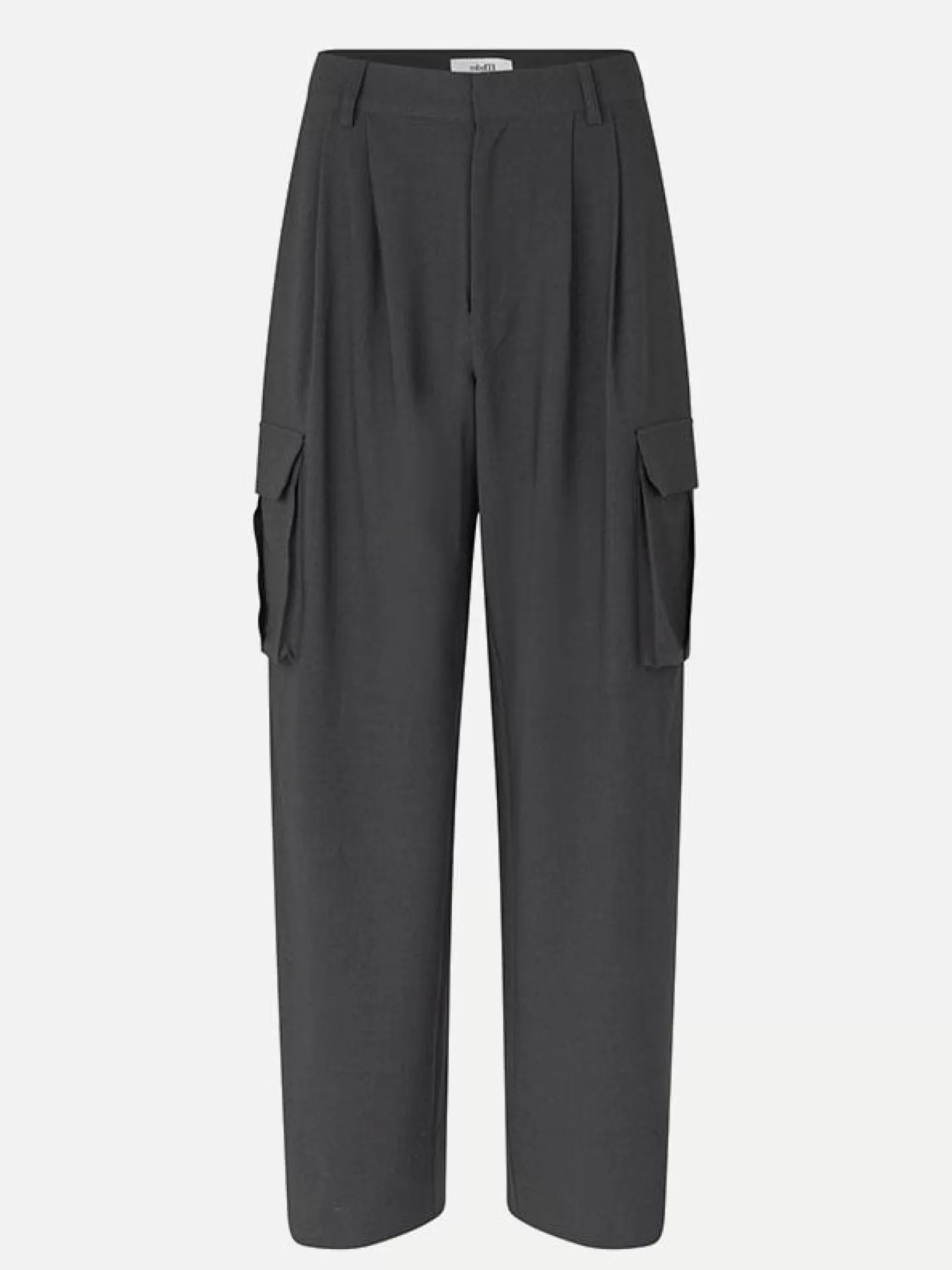 MBYM Cargo Broek Valo Willah Charcoal Melange Best Sale