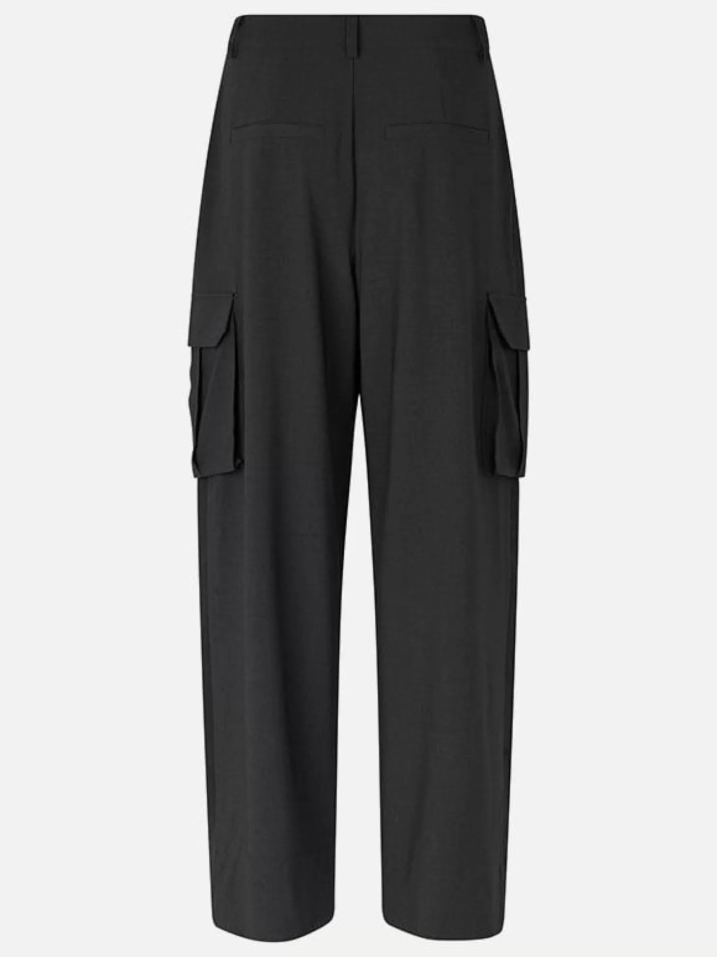 MBYM Cargo Broek Valo Willah Charcoal Melange Best Sale