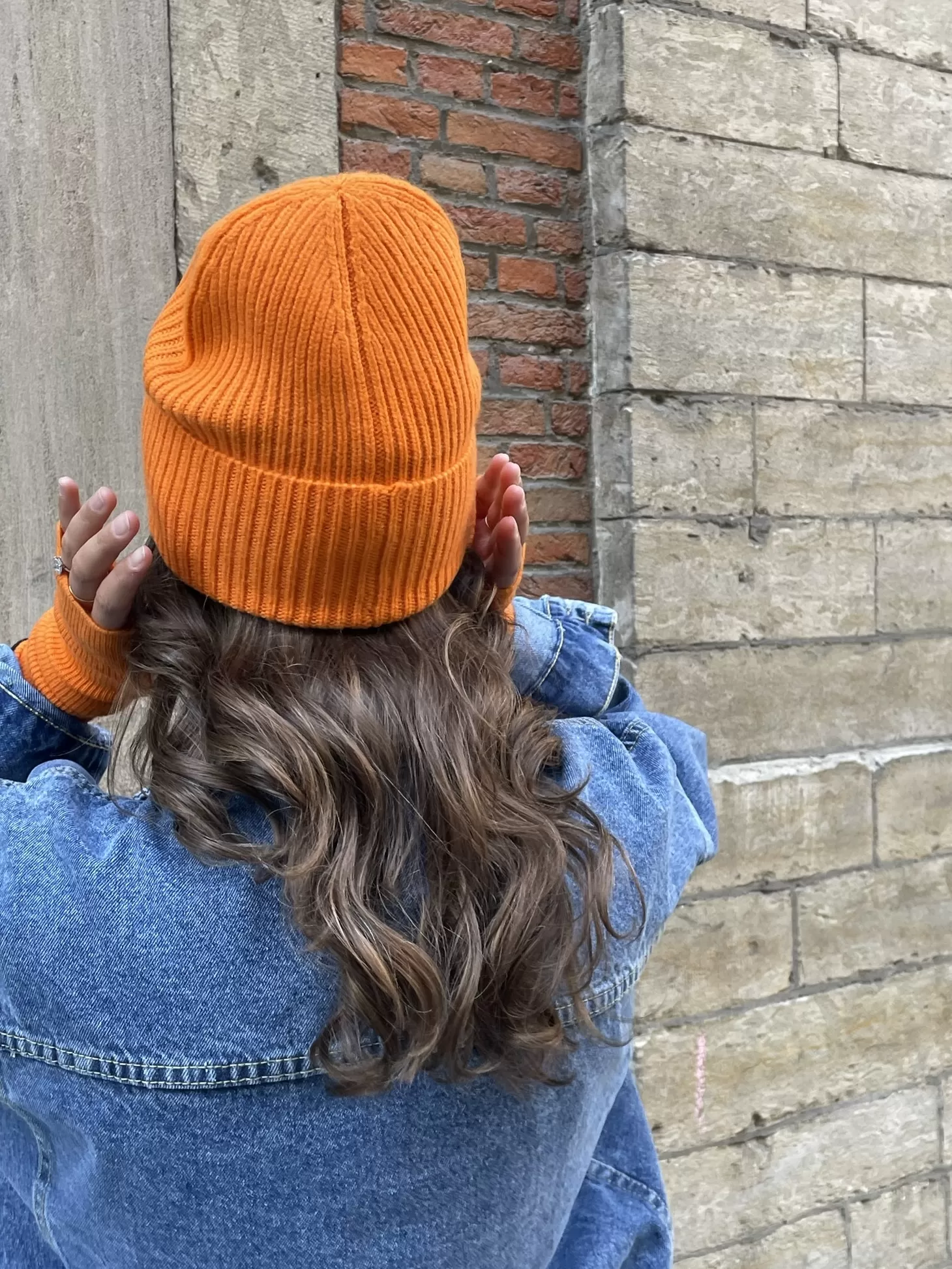 Les Soeurs Cashmere Beanie Pixie Sunset Sale
