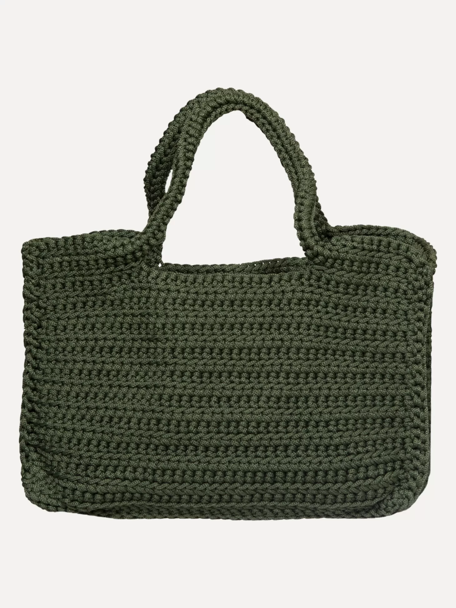 Les Soeurs Crochet Lunchbag Elisa Olive Best Sale