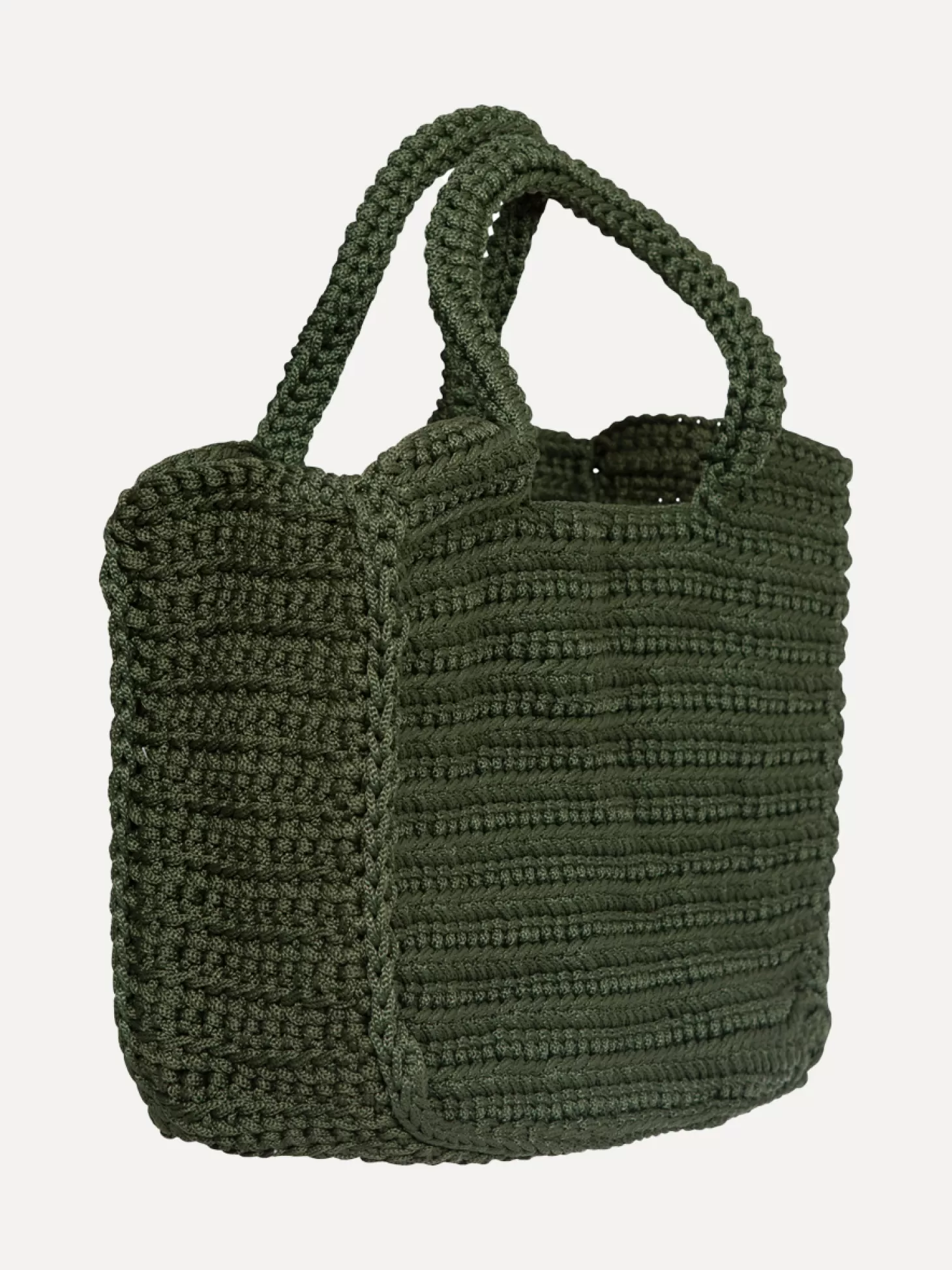 Les Soeurs Crochet Lunchbag Elisa Olive Best Sale