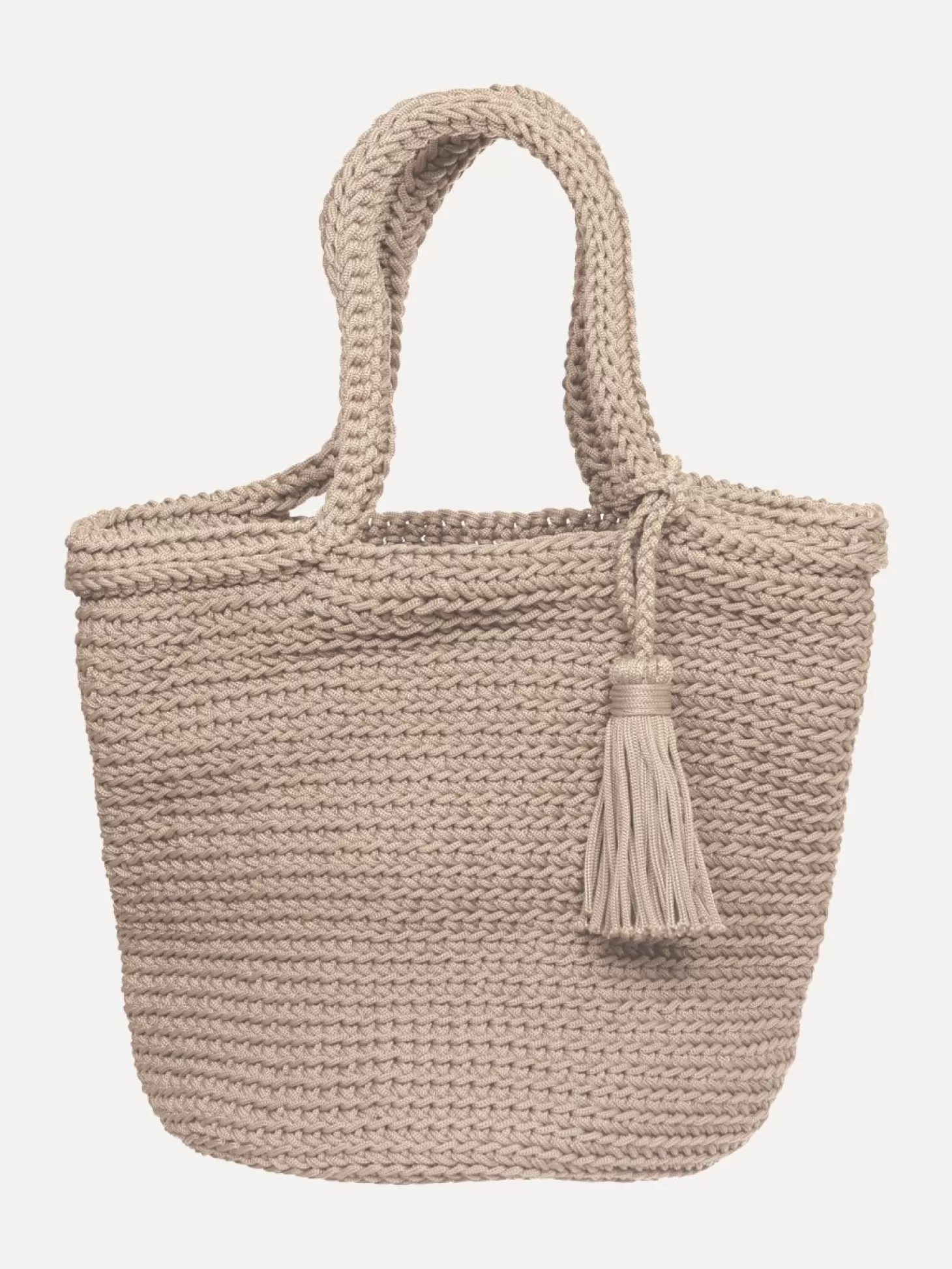 Les Soeurs Crochet Shopper Elvera Beige Hot