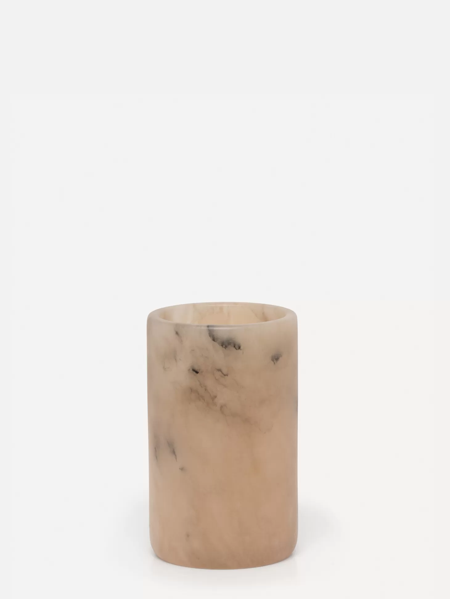 cylinder_alabaster_kaarsenhouder_small_2.webp Les Soeurs Cylinder Alabaster Kaarsenhouder (Small) Tabac Sale