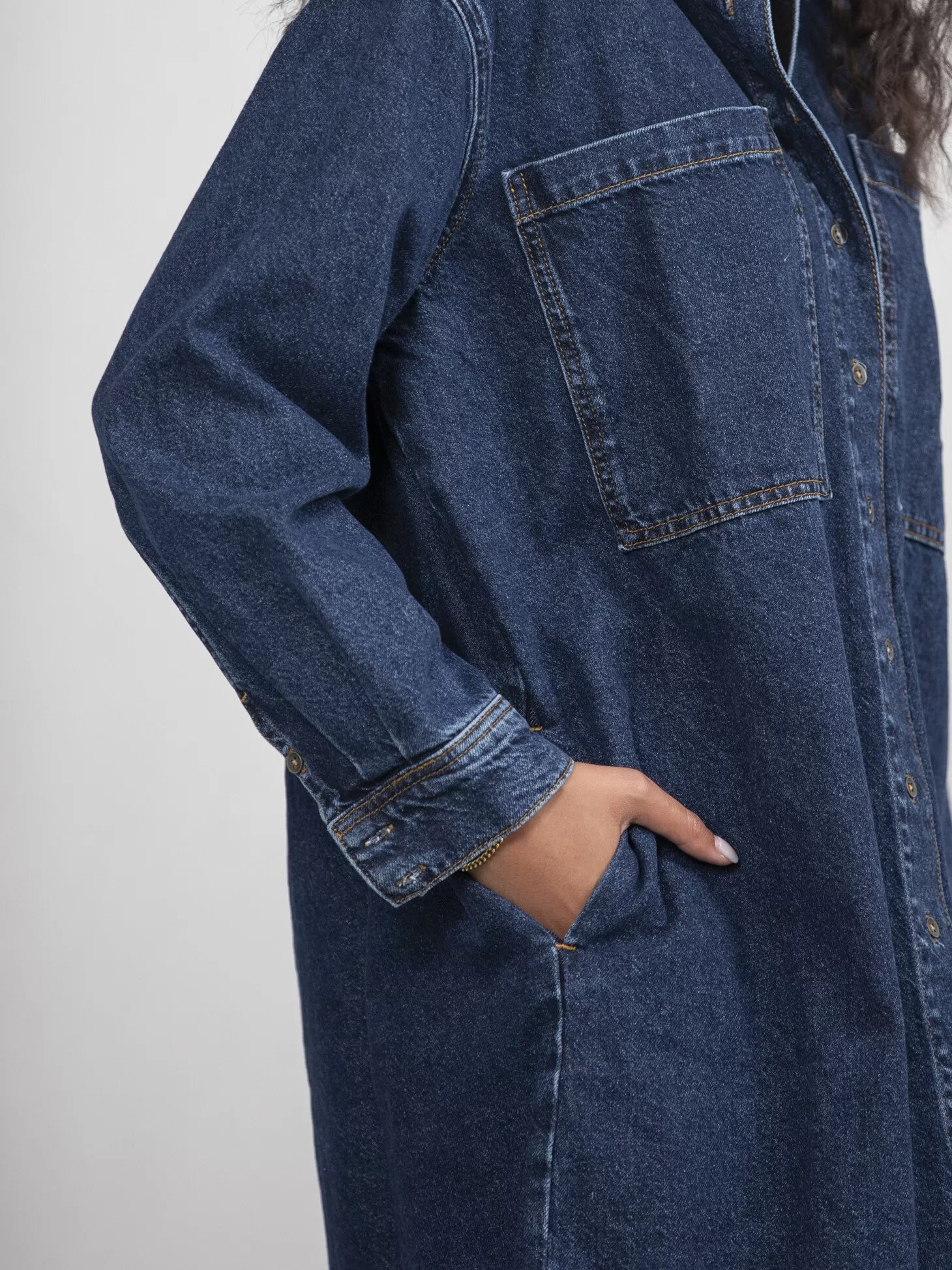 denim_jurk_abby_2.webp Les Soeurs Denim Jurk Abby Dark Blue Denim Store